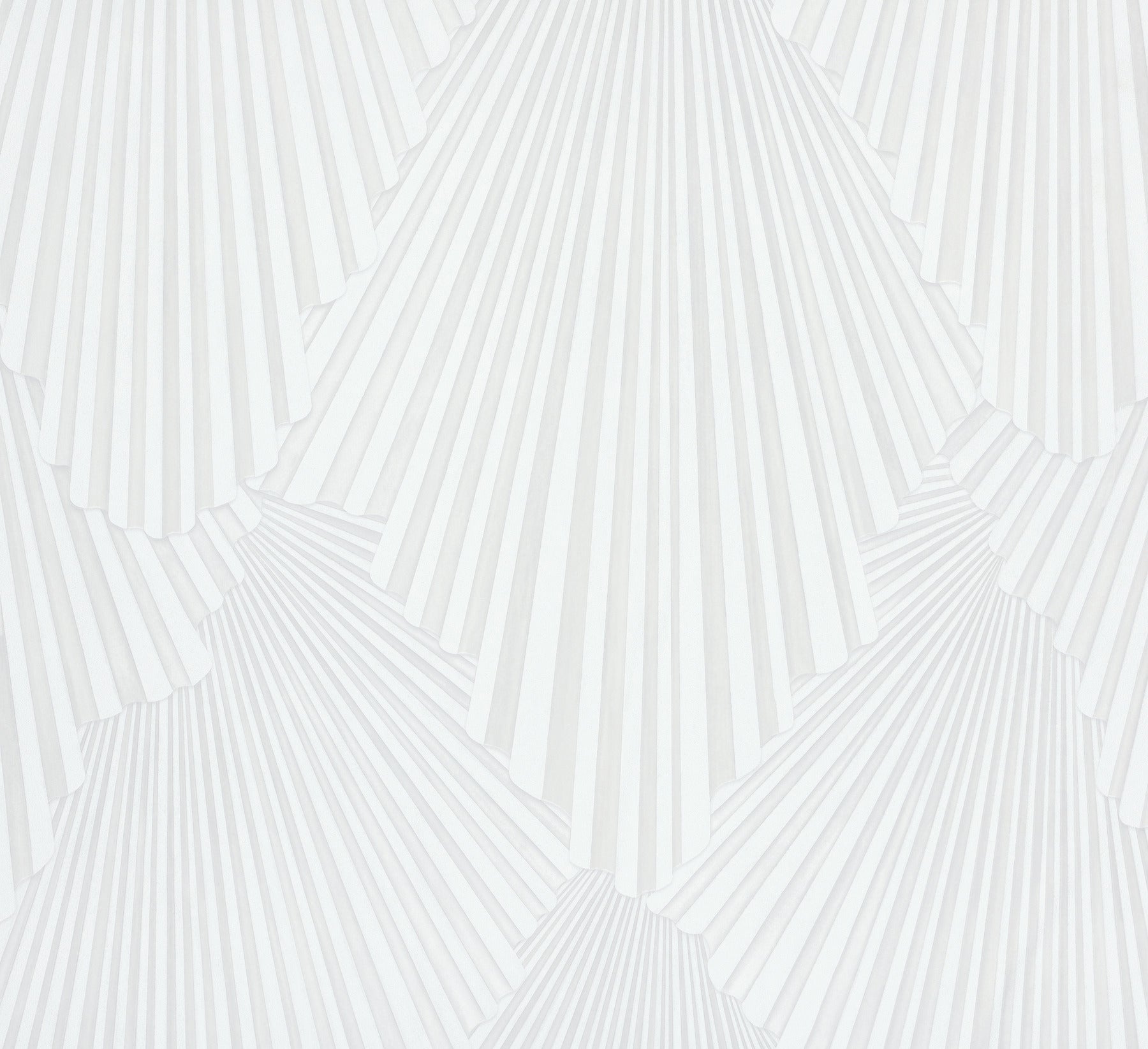 Lumiere wallpaper in white color - pattern number MA35845 - by Antonina Vella in the Opulent Accents collection