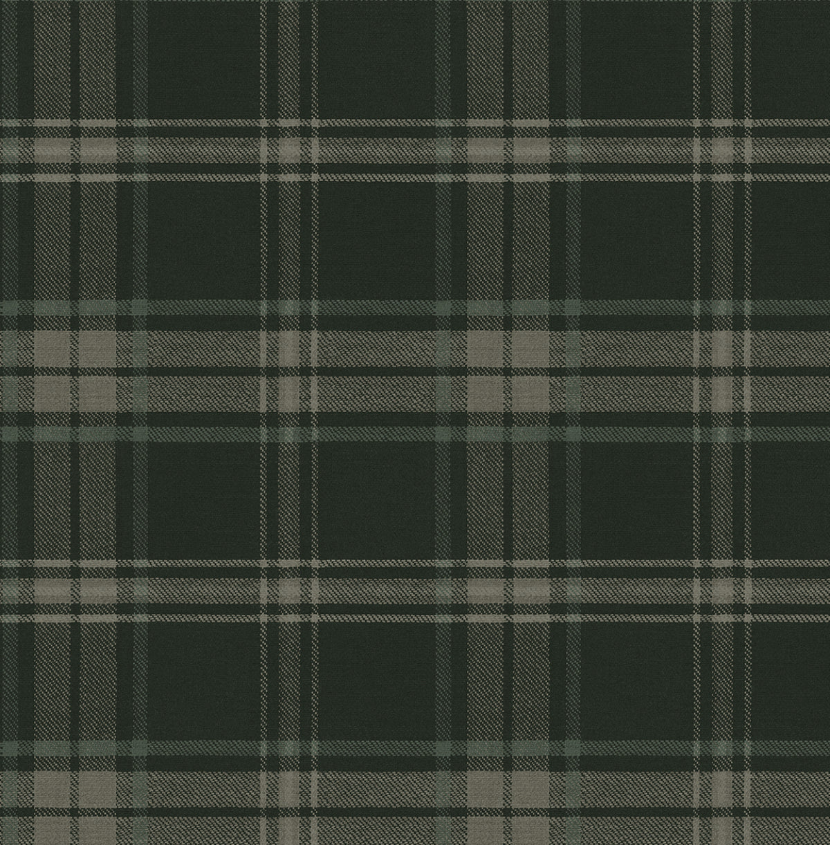 Sennehill Plaid Peel and Stick wallpaper in greenery color - pattern number NW58904 - by NextWall in the Peel and Stick Wallpaper by Nextwall collection