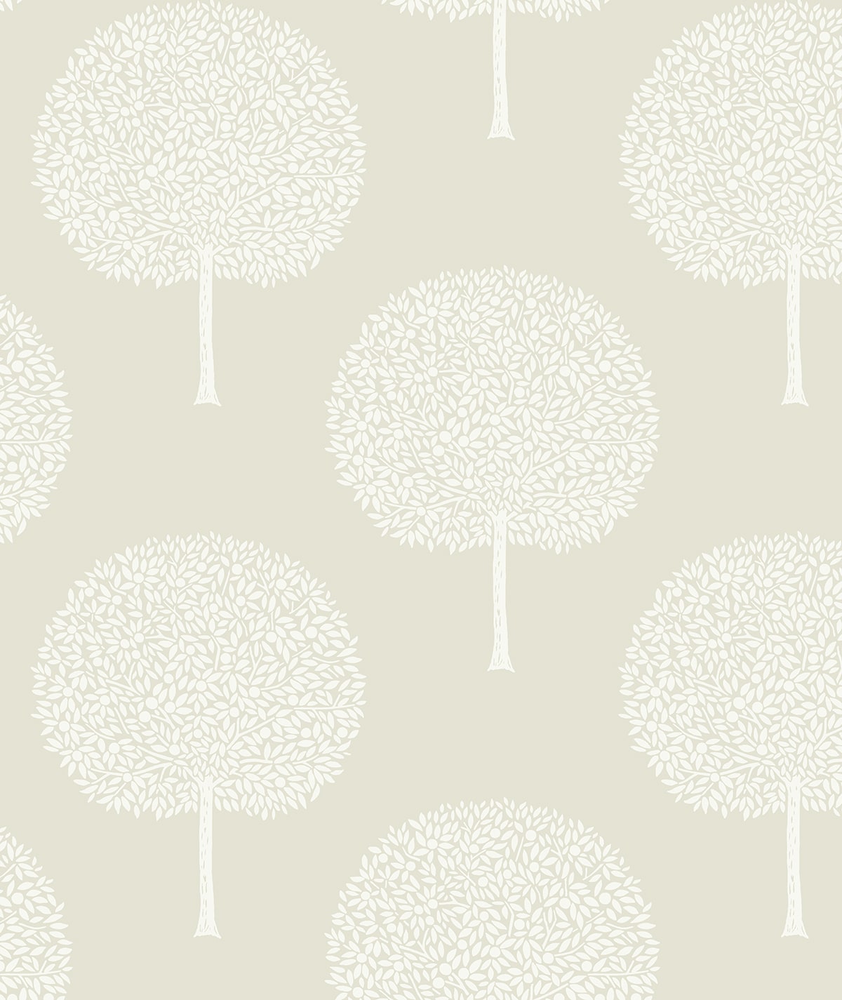Tree Orchard Peel and Stick wallpaper in sea salt color - pattern number NW60300 - by NextWall in the Peel and Stick Wallpaper by Nextwall collection