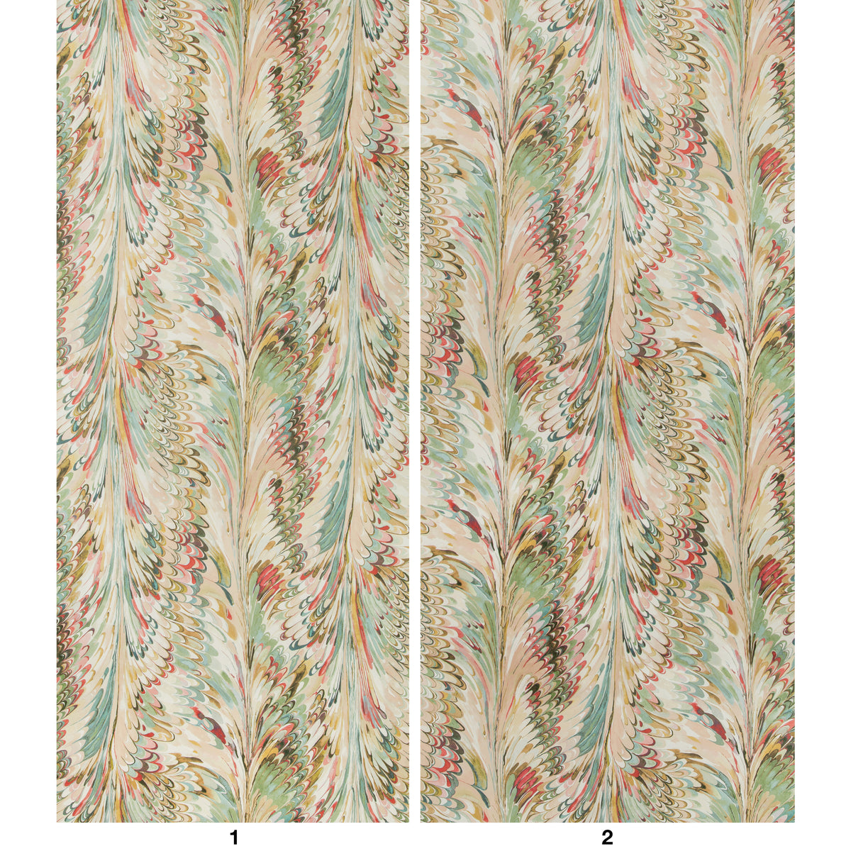 Taplow 2 Panel Mural in Juniper/Petal color - pattern number P2019103.137.0 - by Lee Jofa in the Manor House collection