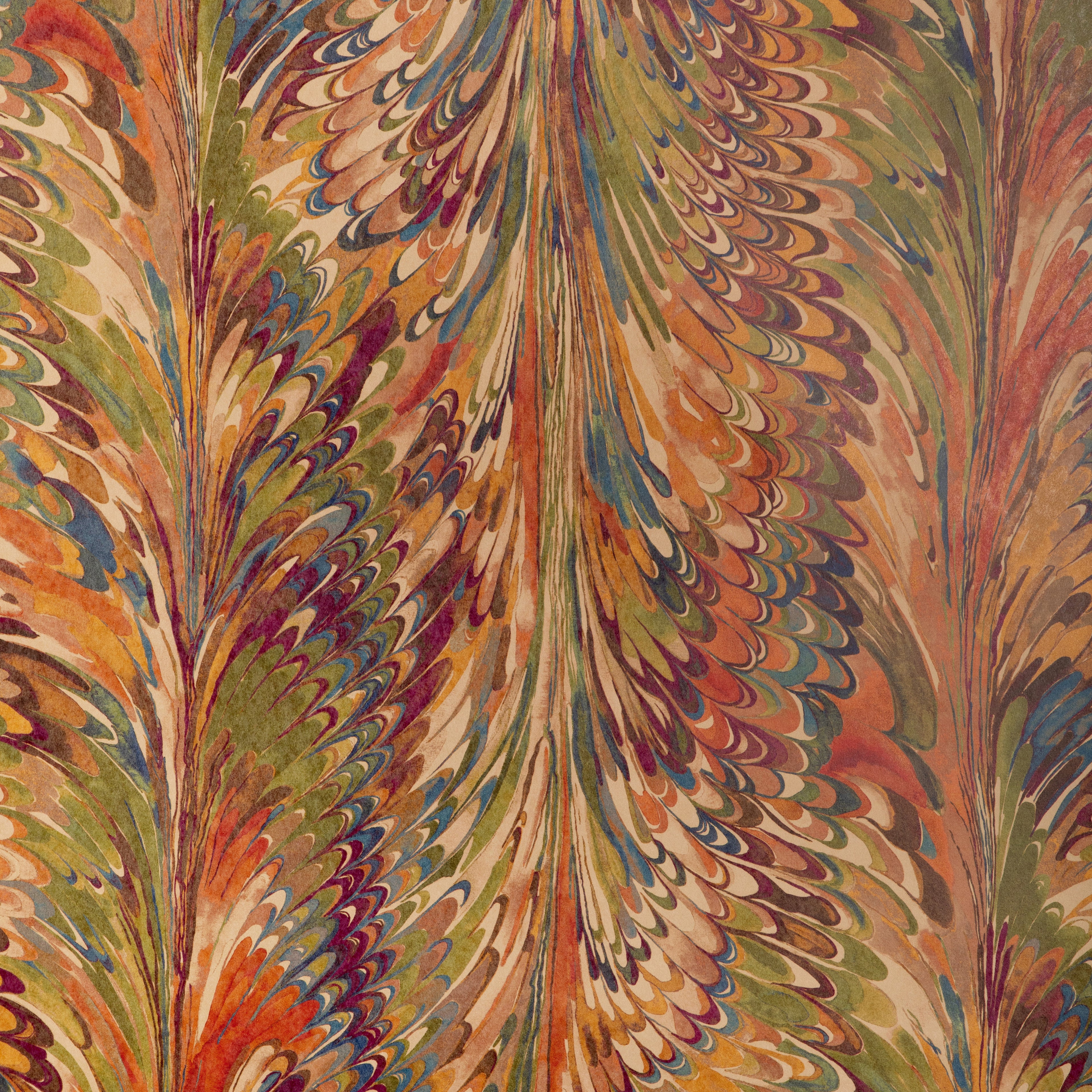 Taplow 2 Panel Mural in Clay/Plum color - pattern number P2019103.610.0 - by Lee Jofa in the Barwick collection