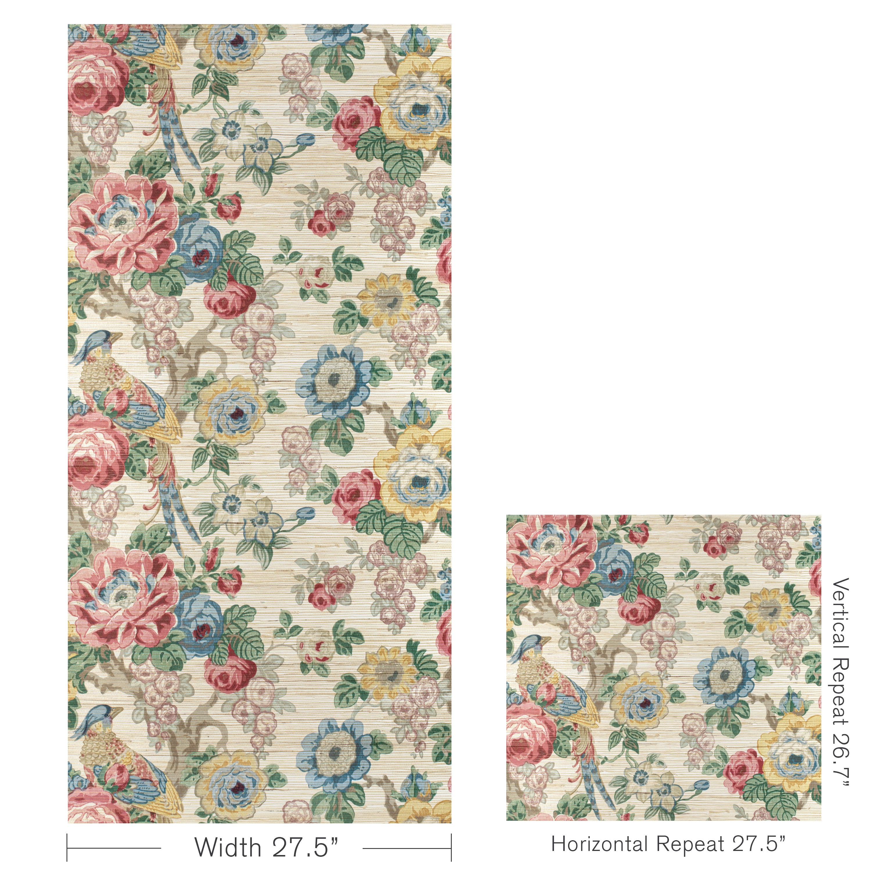 Avondale Wallpaper in Rose/Gold color - pattern number P2020100.1945.0 - by Lee Jofa in the Avondale collection