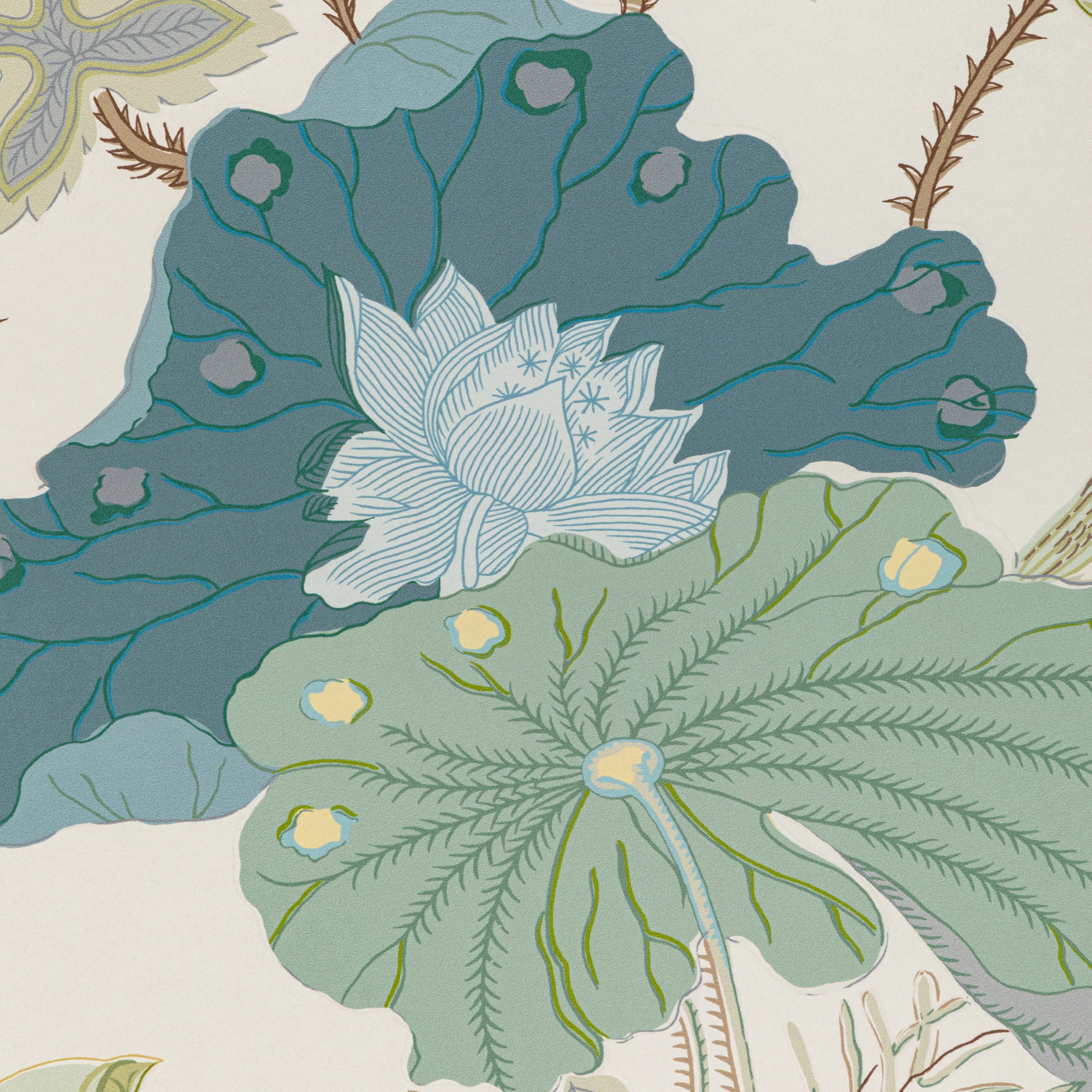Luzon Wallpaper in Jade color - pattern number P2020105.1323.0 - by Lee Jofa in the Mindoro collection