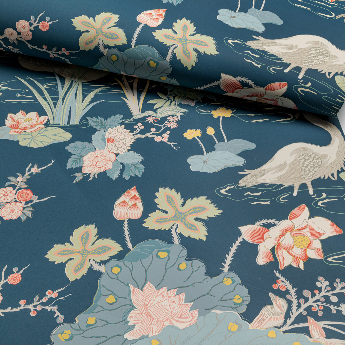 Luzon Wallpaper in Sapphire color - pattern number P2020105.507.0 - by Lee Jofa in the Mindoro collection
