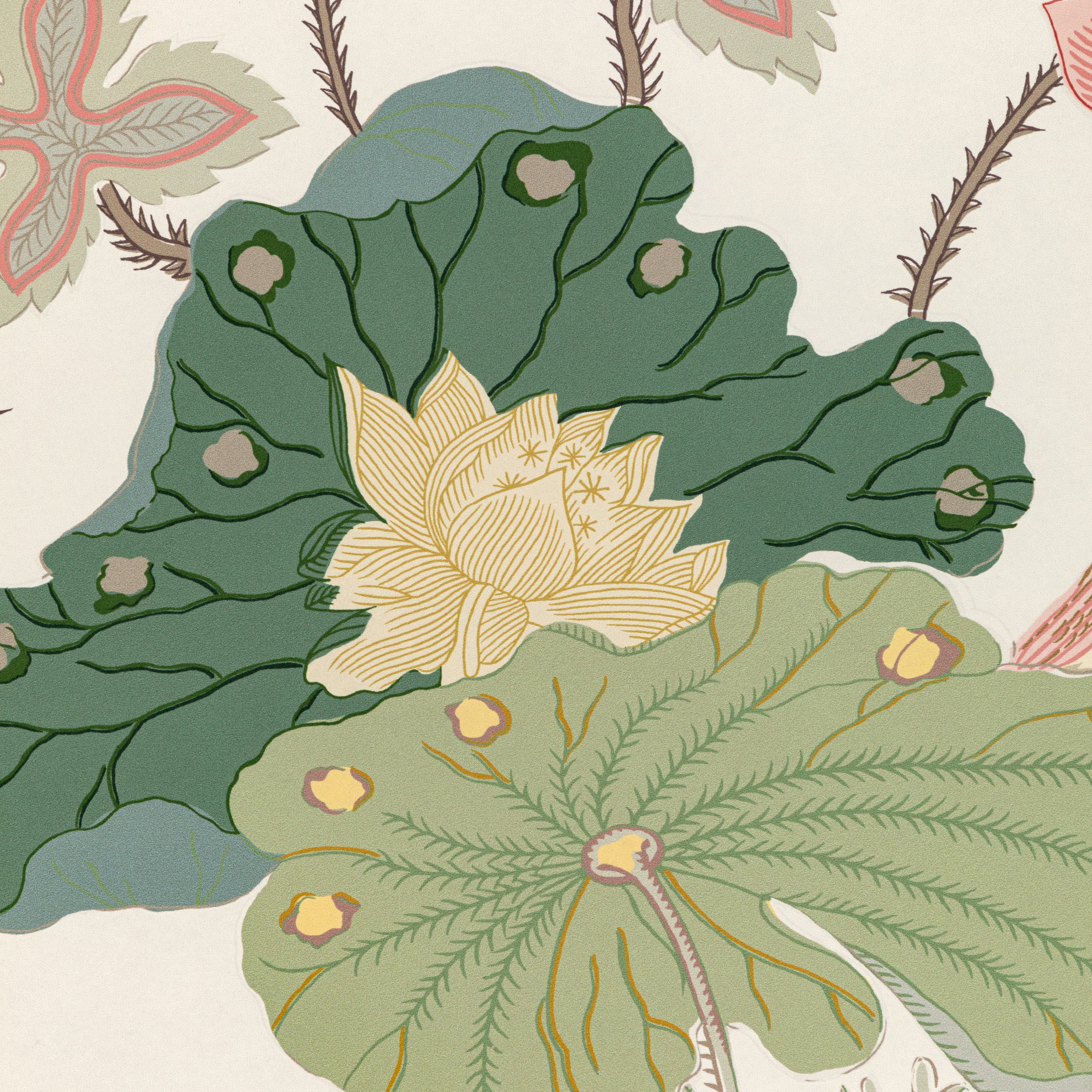 Luzon Wallpaper in Spring color - pattern number P2020105.723.0 - by Lee Jofa in the Mindoro collection