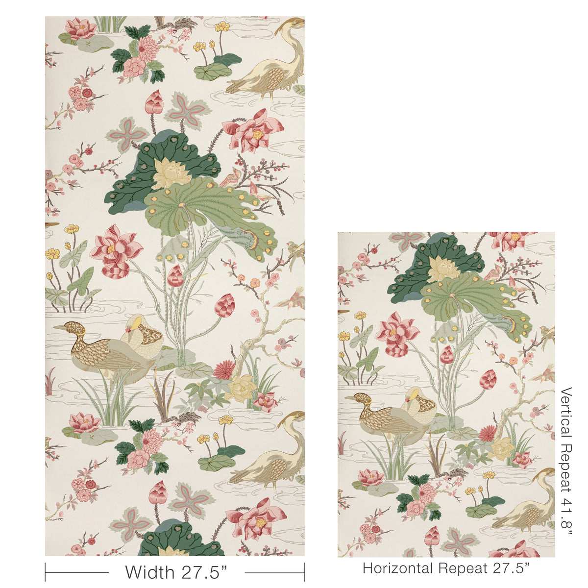 Luzon Wallpaper in Spring color - pattern number P2020105.723.0 - by Lee Jofa in the Mindoro collection