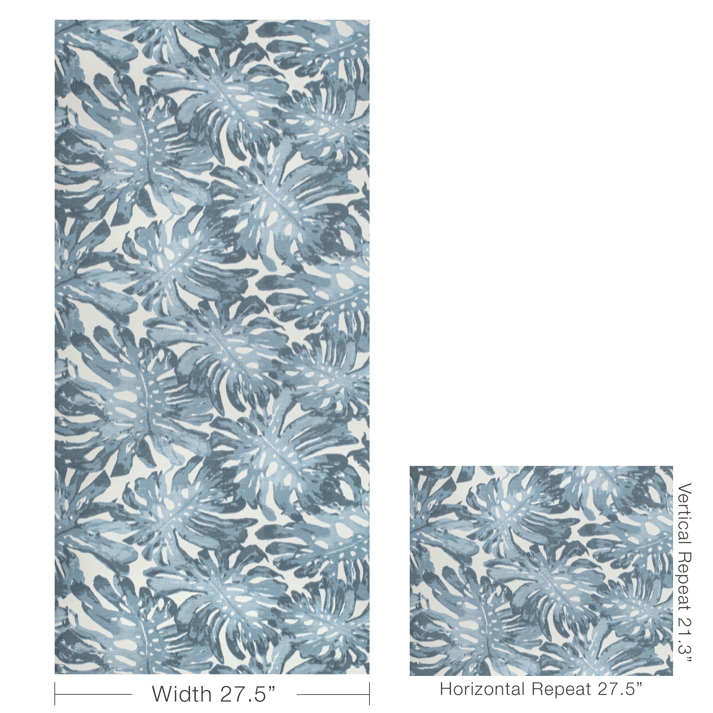 Calapan Wallpaper in Blue color - pattern number P2020106.505.0 - by Lee Jofa in the Mindoro collection