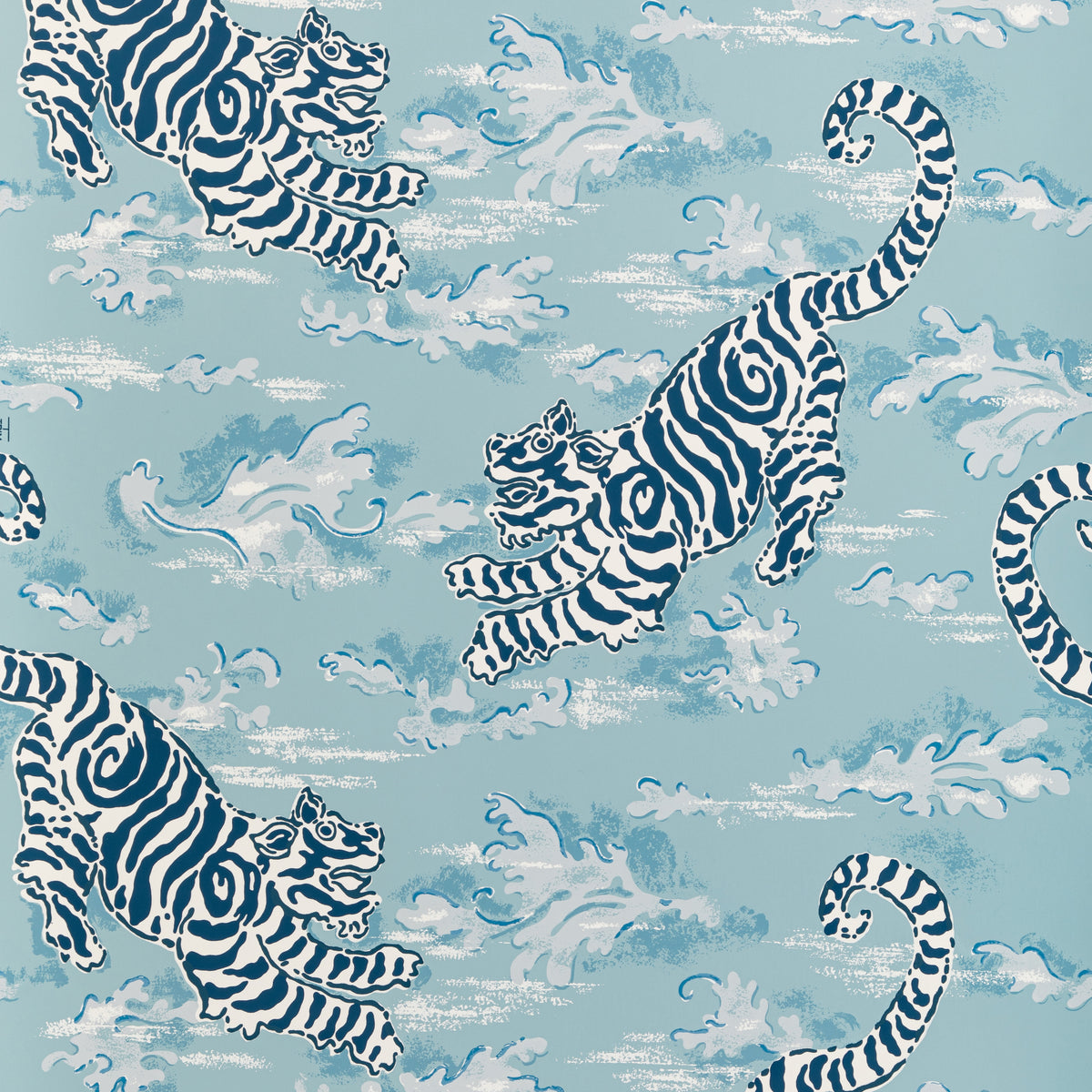 Bongol Wallpaper in Sky color - pattern number P2020107.150.0 - by Lee Jofa in the Mindoro collection