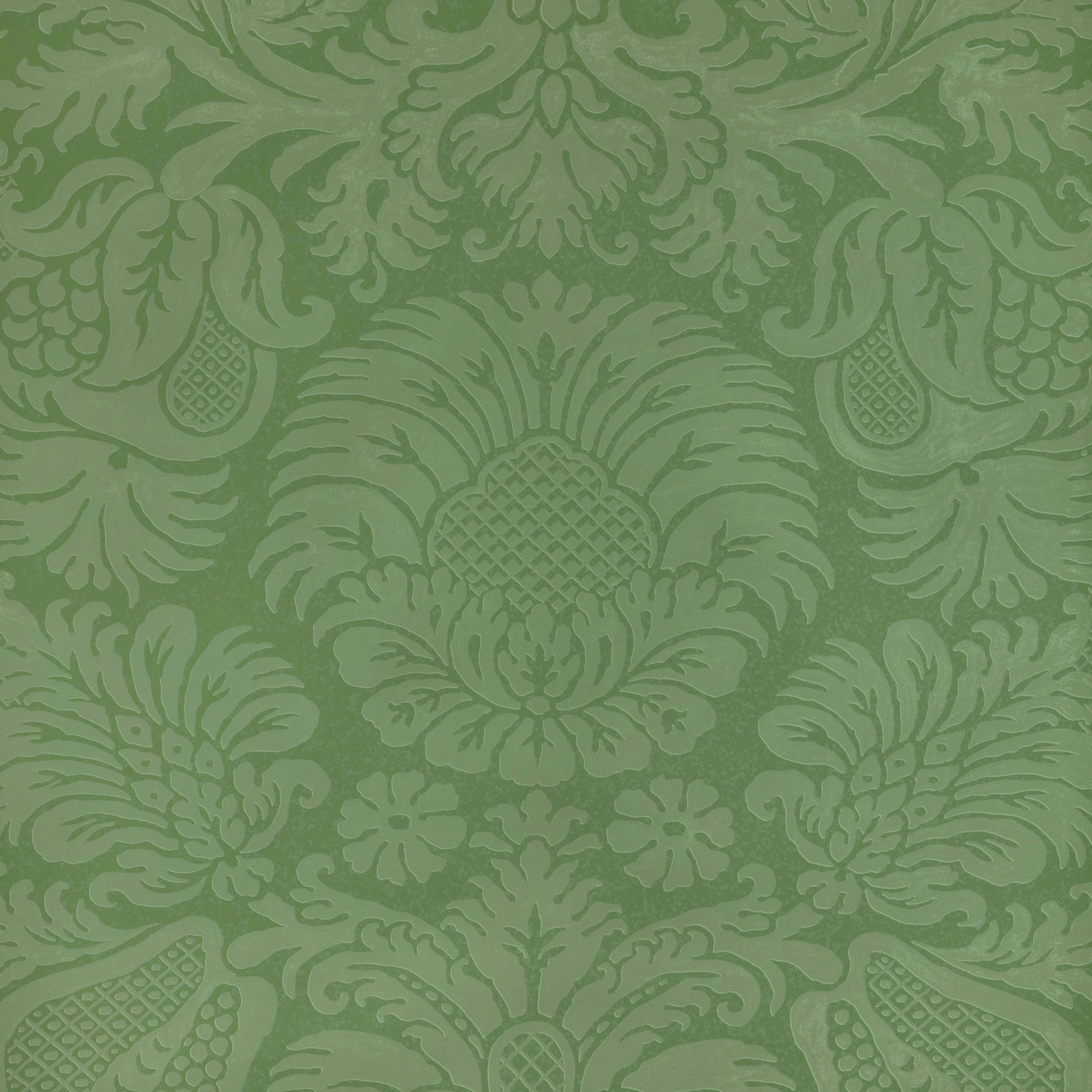 Hancock Wallpaper in Green color - pattern number P2022107.3.0 - by Lee Jofa in the Bunny Williams Arcadia collection