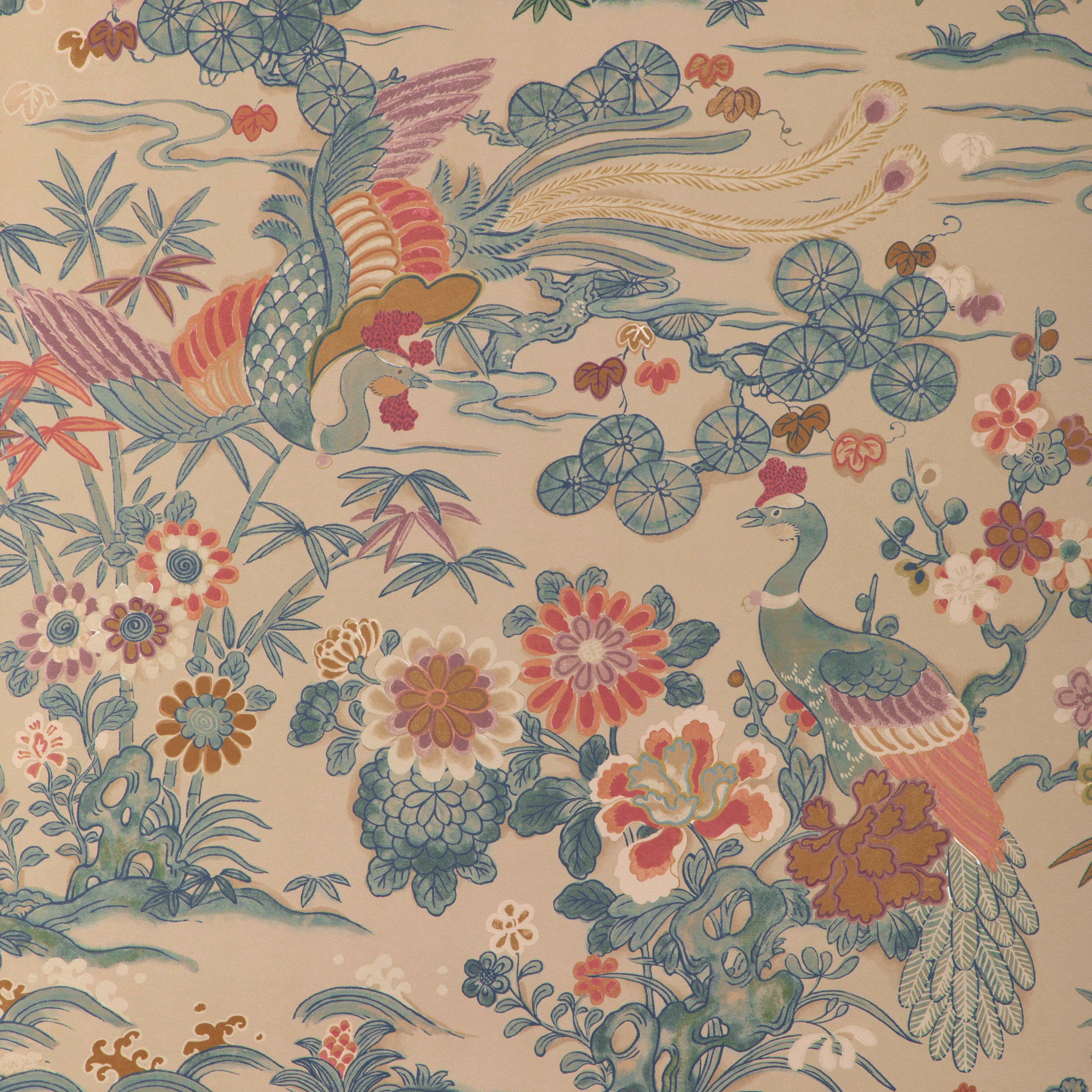 Sakura Paper Wallpaper in shore color - pattern number P2023124.1613.0 - by Lee Jofa in the Garden Walk collection