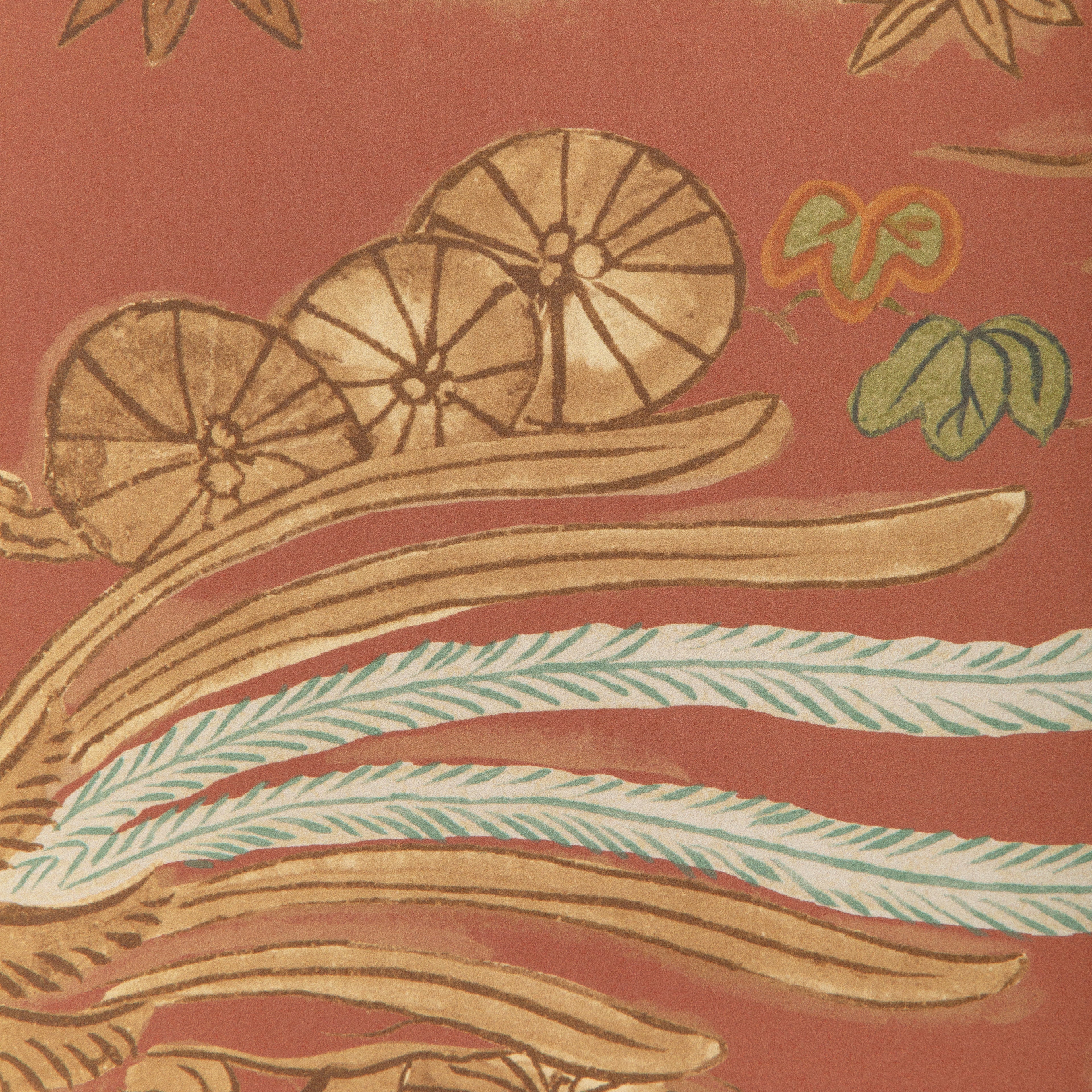 Sakura Paper Wallpaper in clay color - pattern number P2023124.24.0 - by Lee Jofa in the Garden Walk collection