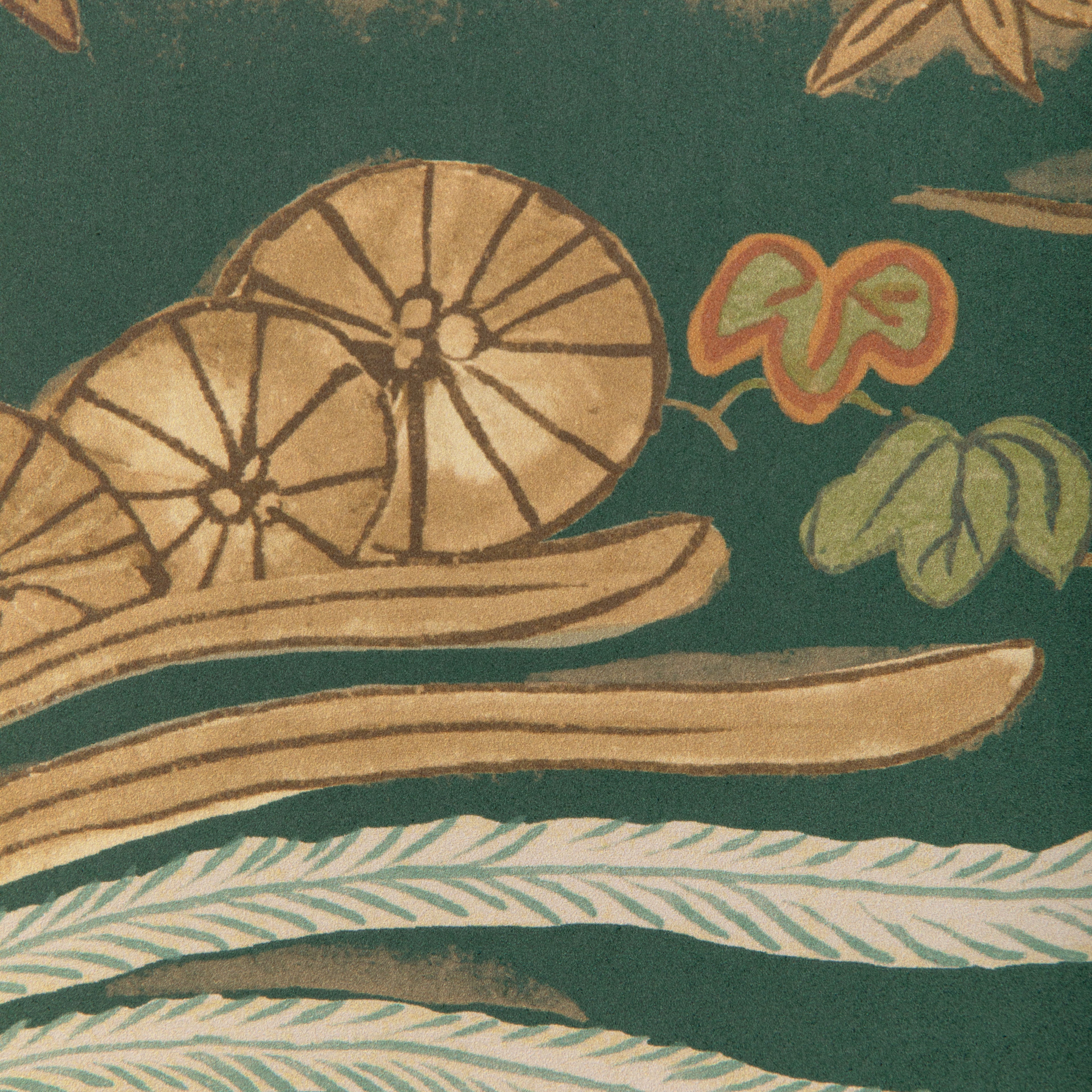 Sakura Paper Wallpaper in green color - pattern number P2023124.3.0 - by Lee Jofa in the Garden Walk collection