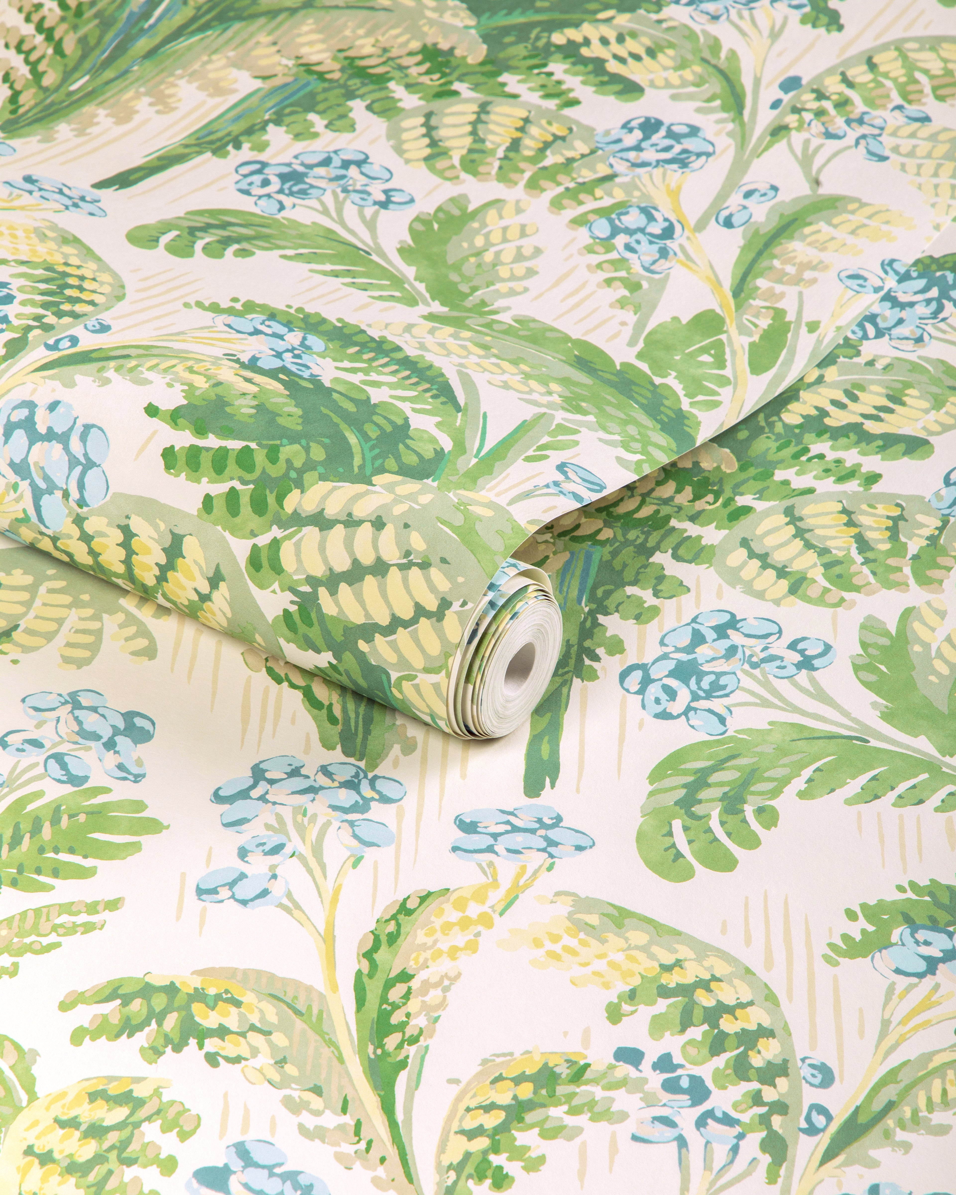 Pashley Paper Wallpaper in sky color - pattern number P2023125.153.0 - by Lee Jofa in the Garden Walk collection