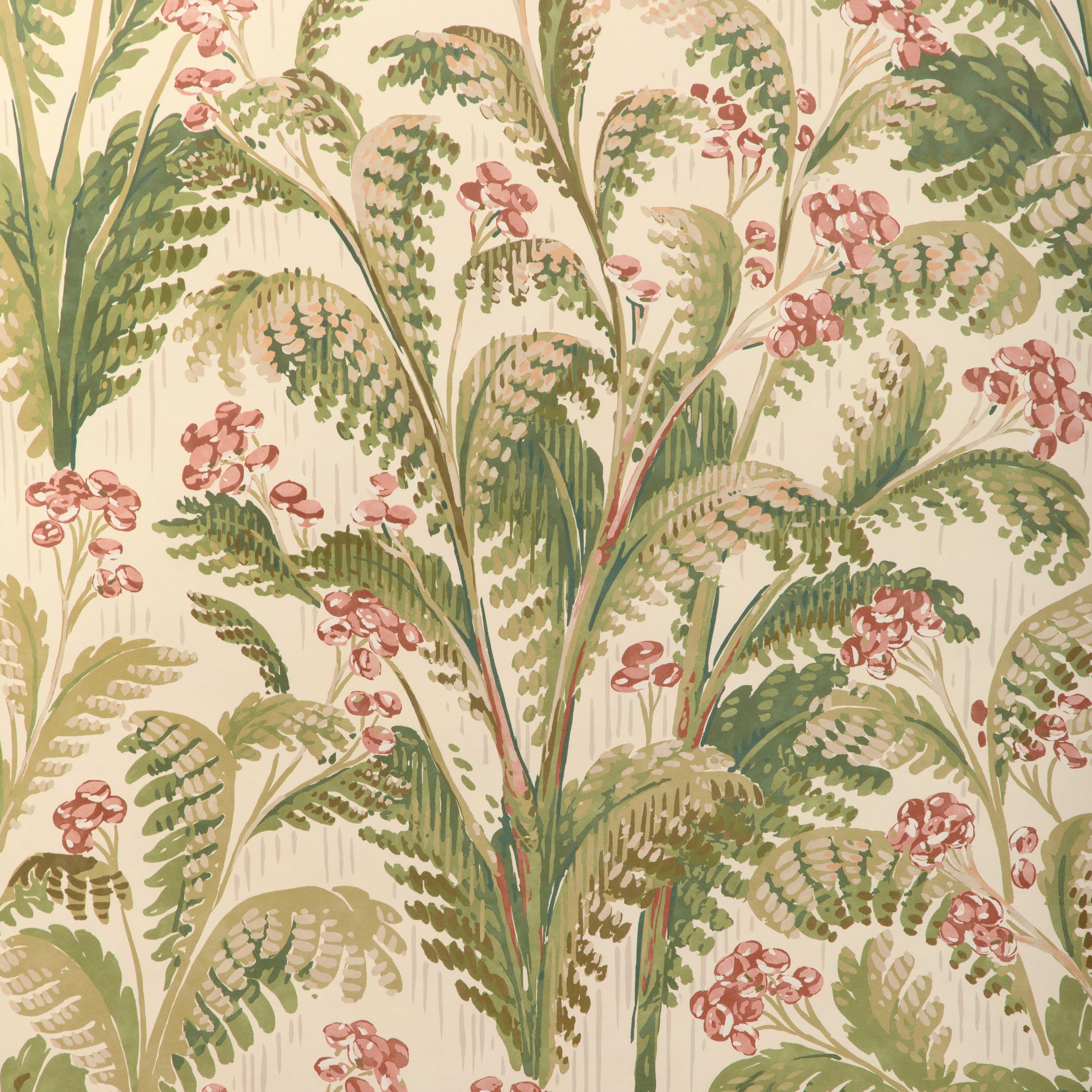 Pashley Paper Wallpaper in berry color - pattern number P2023125.319.0 - by Lee Jofa in the Garden Walk collection