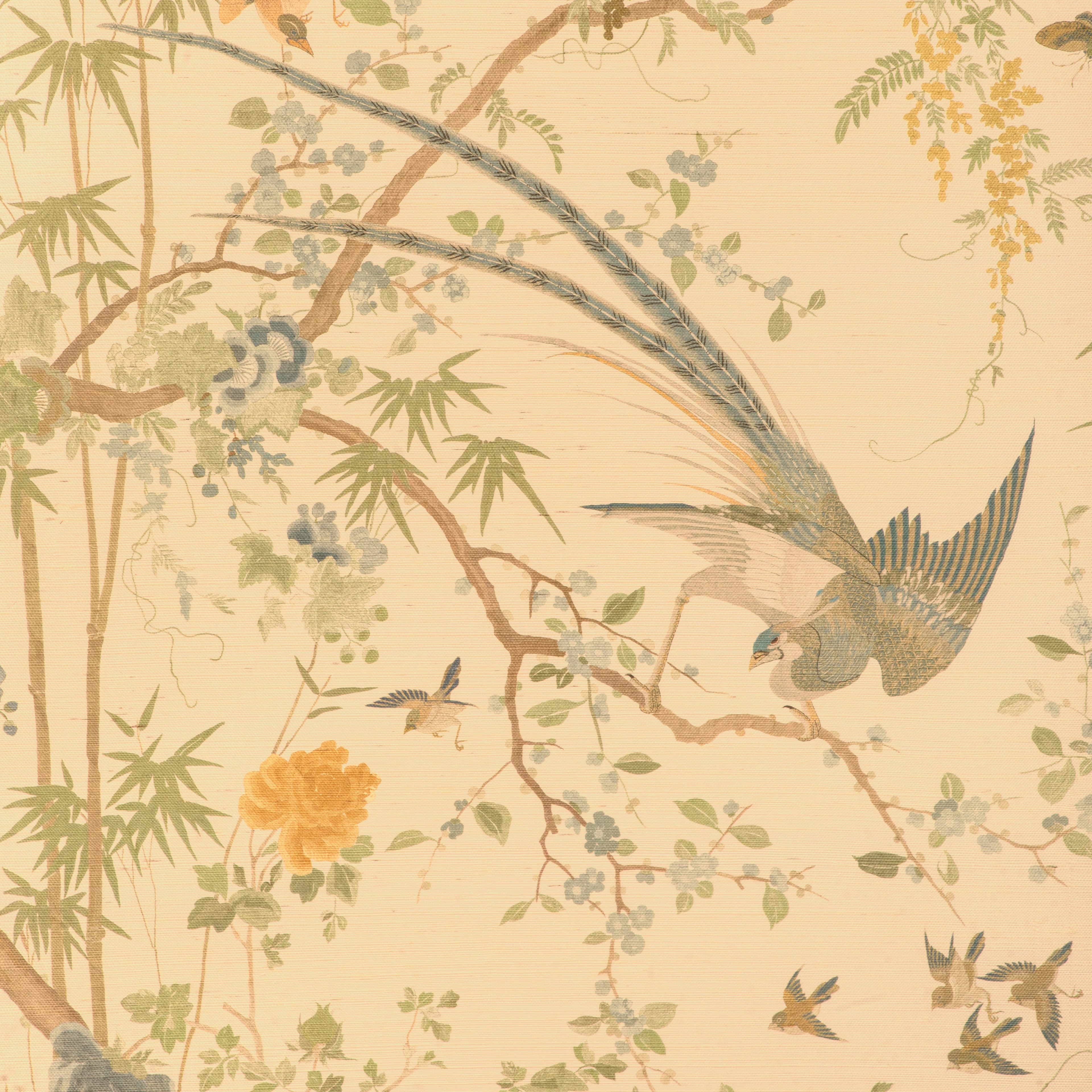 Mandalay Sisal Wallpaper in willow color - pattern number P2025101.530.0 - by Lee Jofa in the Kingsley collection