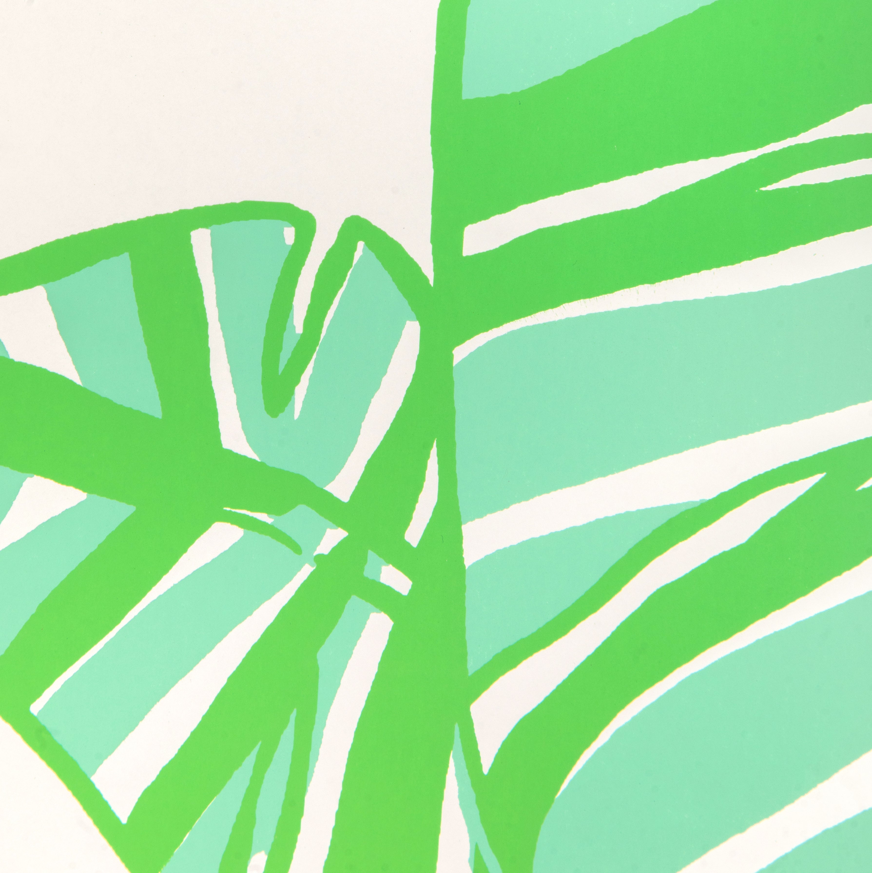Go Bananas Wallpaper in white/green color - pattern number P2025111.31.0 - by Lee Jofa in the Lilly Pulitzer III collection