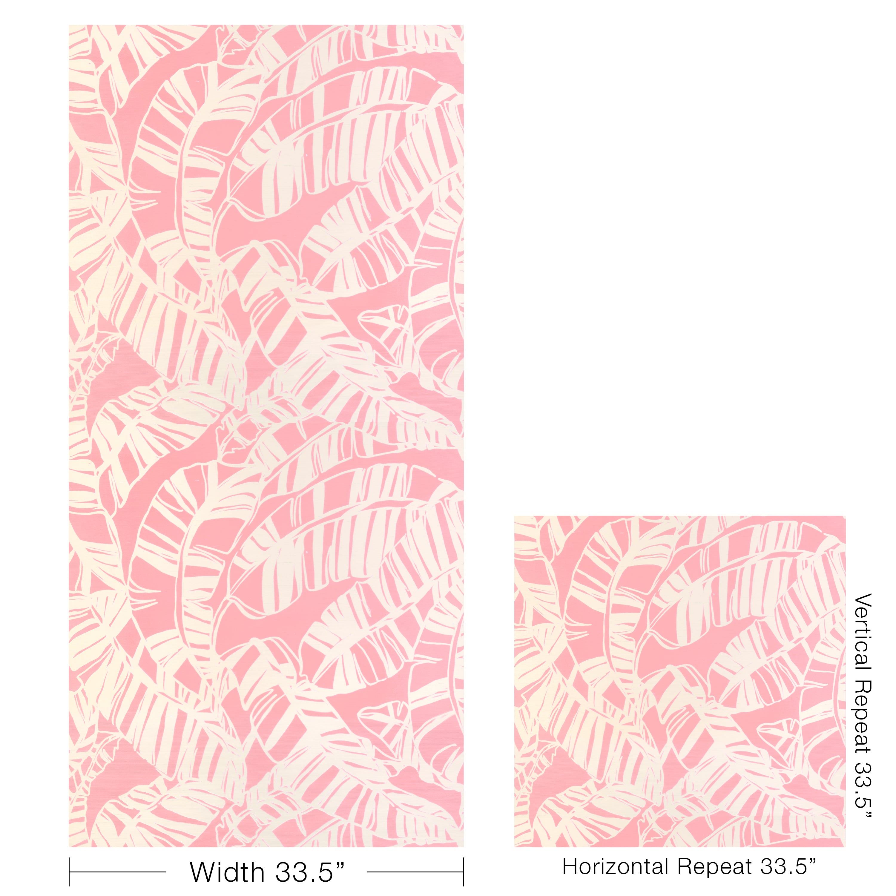 Just Bananas Wallpaper in pink color - pattern number P2025112.7.0 - by Lee Jofa in the Lilly Pulitzer III collection