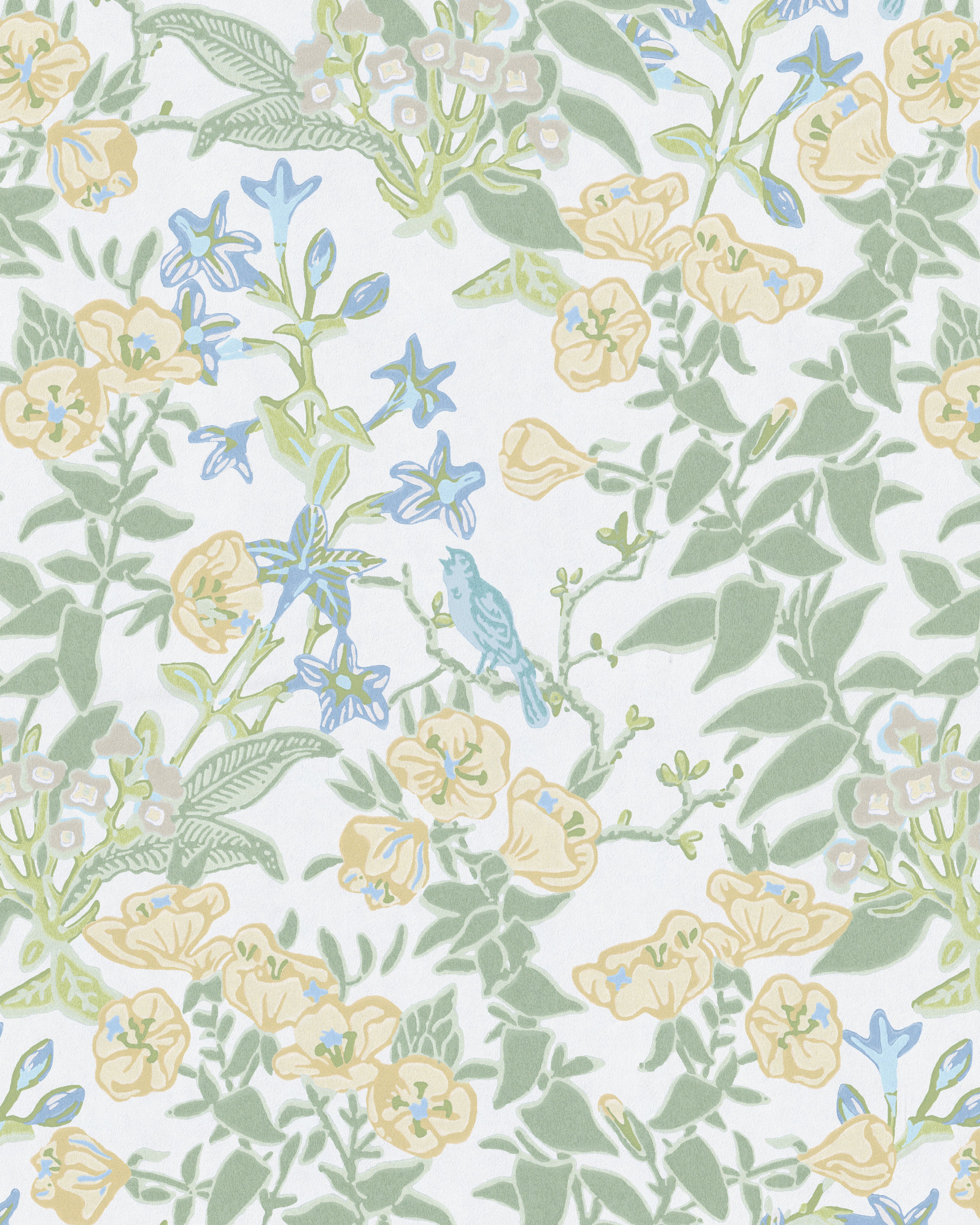 Plumeria Paper Wallpaper in straw color - pattern number P2026101.415.0 - by Lee Jofa Modern in the Hinton Hill collection
