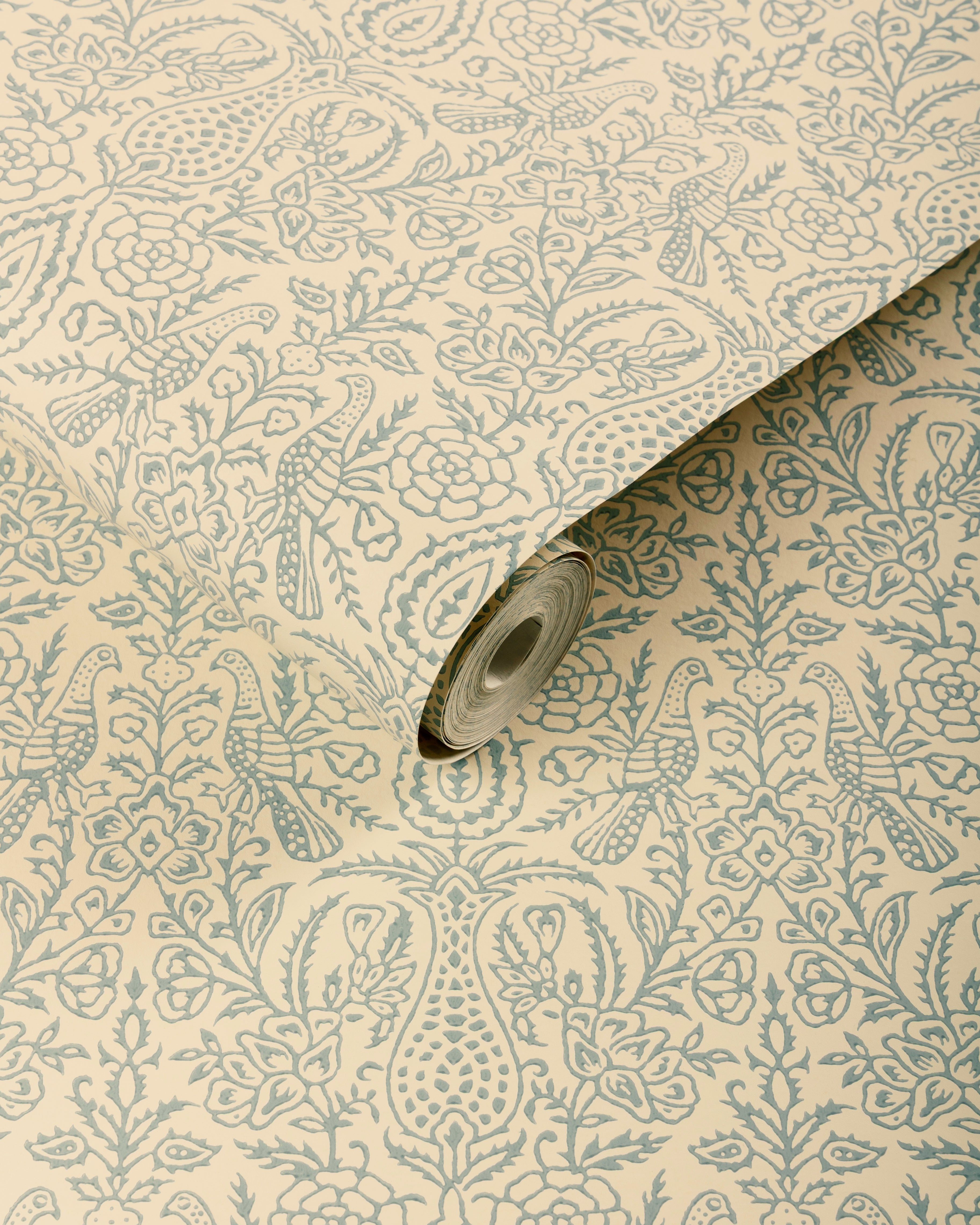 Haven Wallpaper in Aqua color - pattern number P2026110.113.0 - by Lee Jofa in the Arley collection