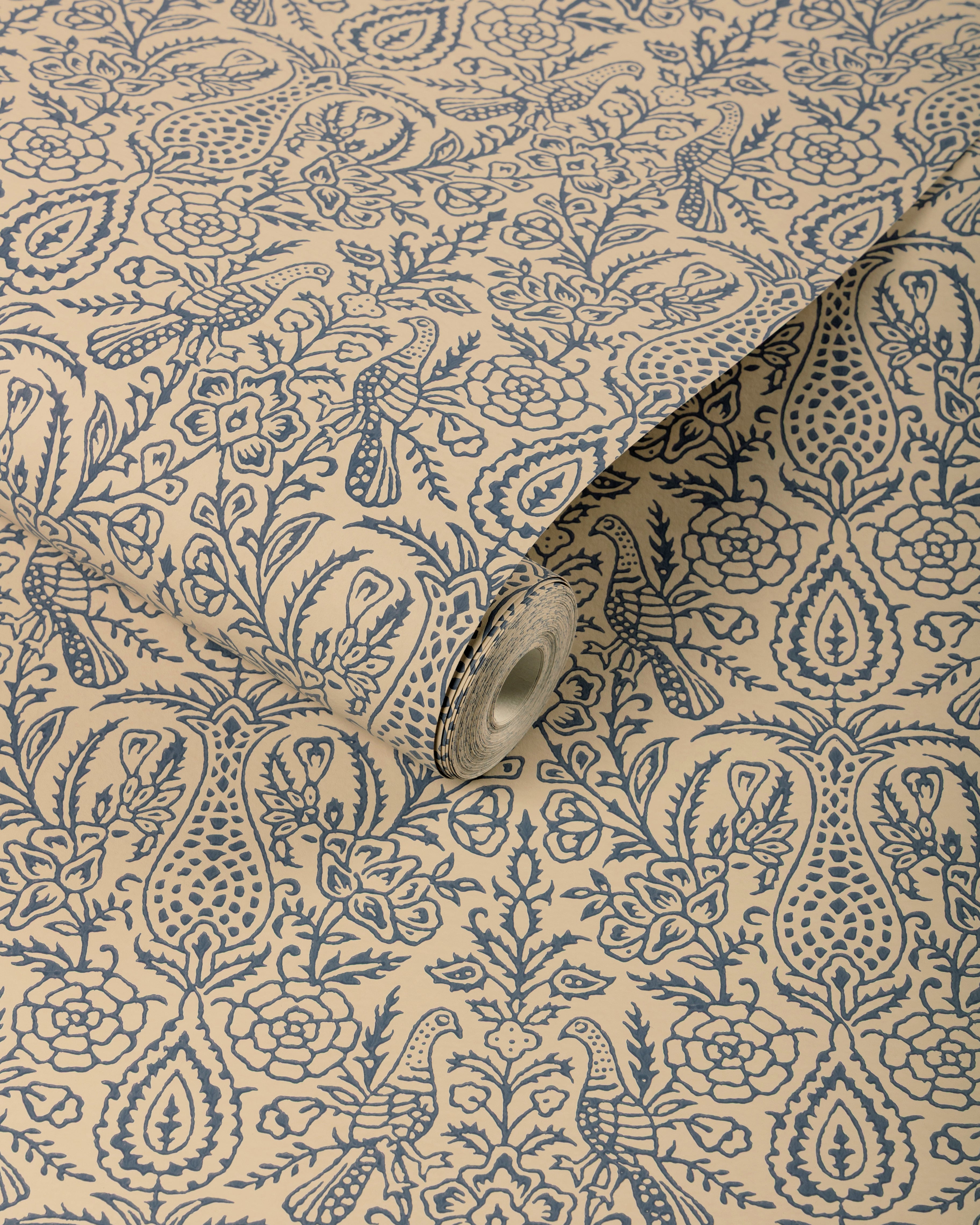 Haven Wallpaper in Indigo color - pattern number P2026110.50.0 - by Lee Jofa in the Arley collection