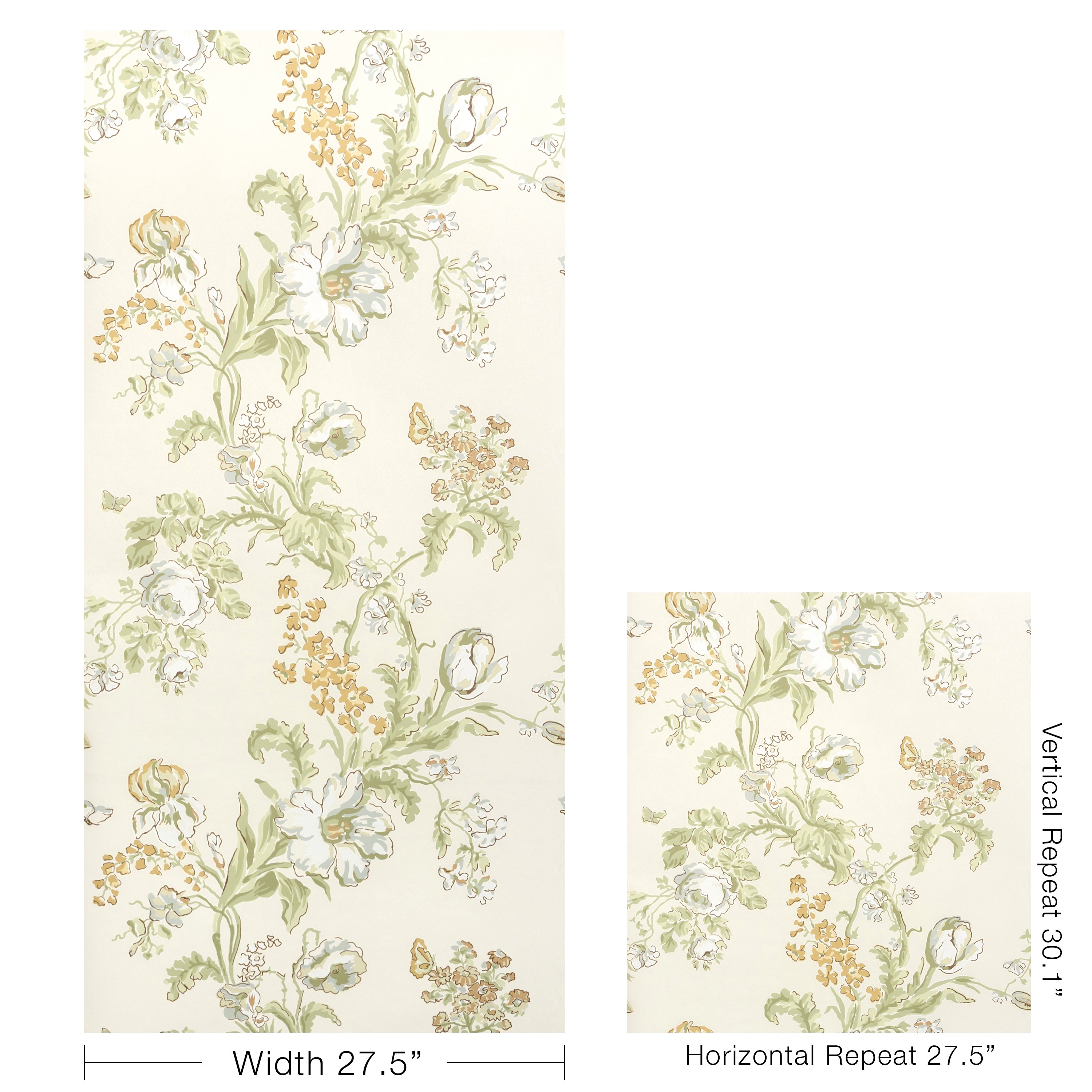 Maintenon Wallpaper in spice color - pattern number P8025106.1611.0 - by Kravet in the Jardin De Maclot collection