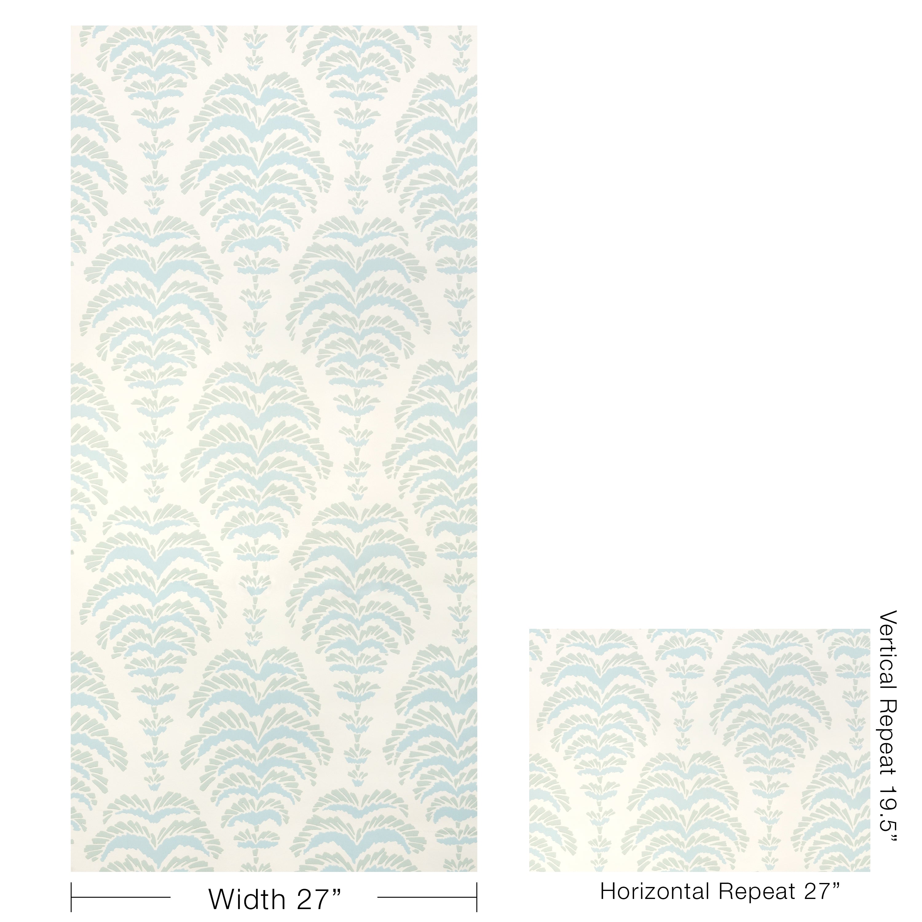 Ponchette Wallpaper in aqua color - pattern number P8025107.13.0 - by Brunschwig and Fils in the Jardin De Maclot collection
