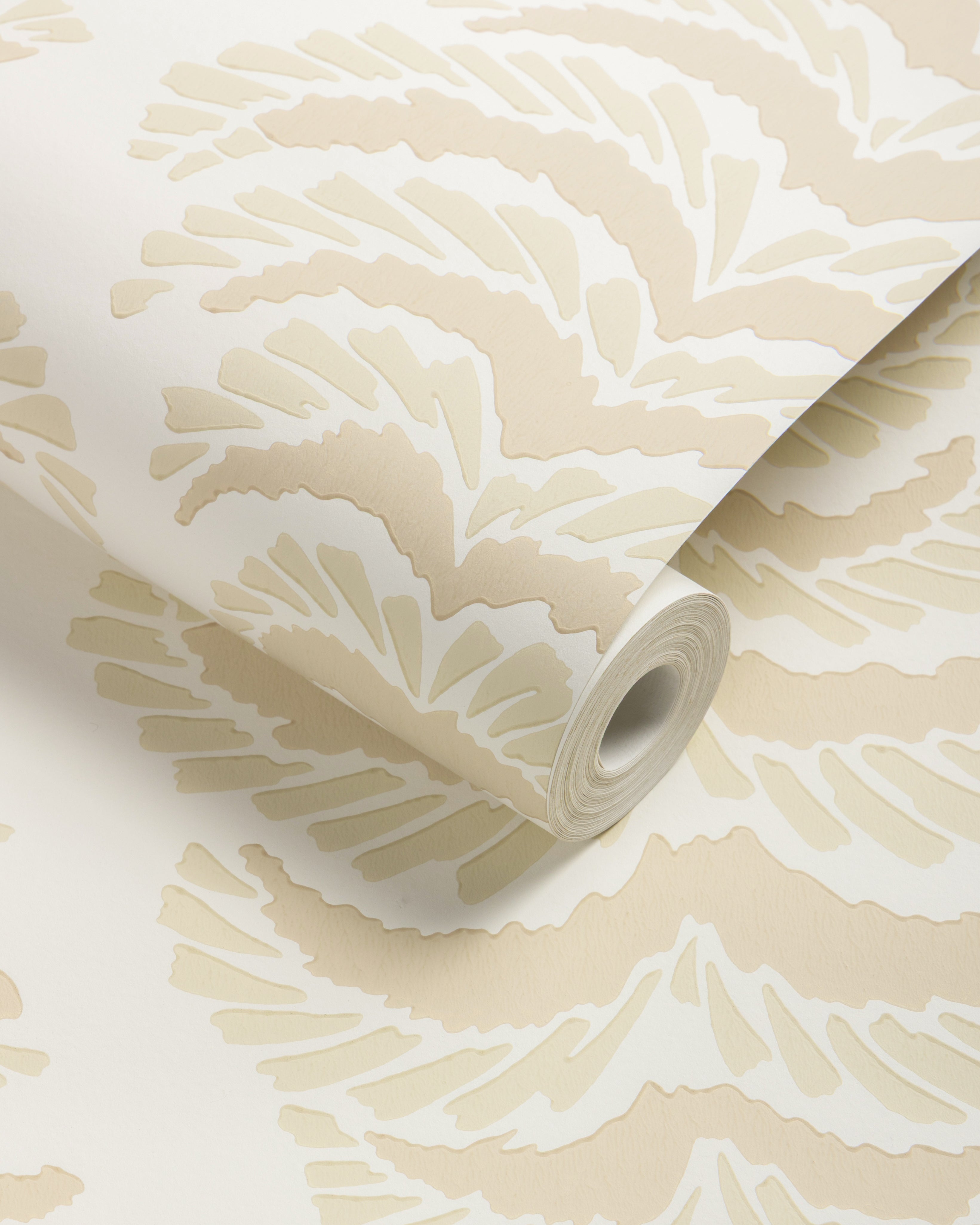 Ponchette Wallpaper in beige color - pattern number P8025107.16.0 - by Brunschwig and Fils in the Jardin De Maclot collection