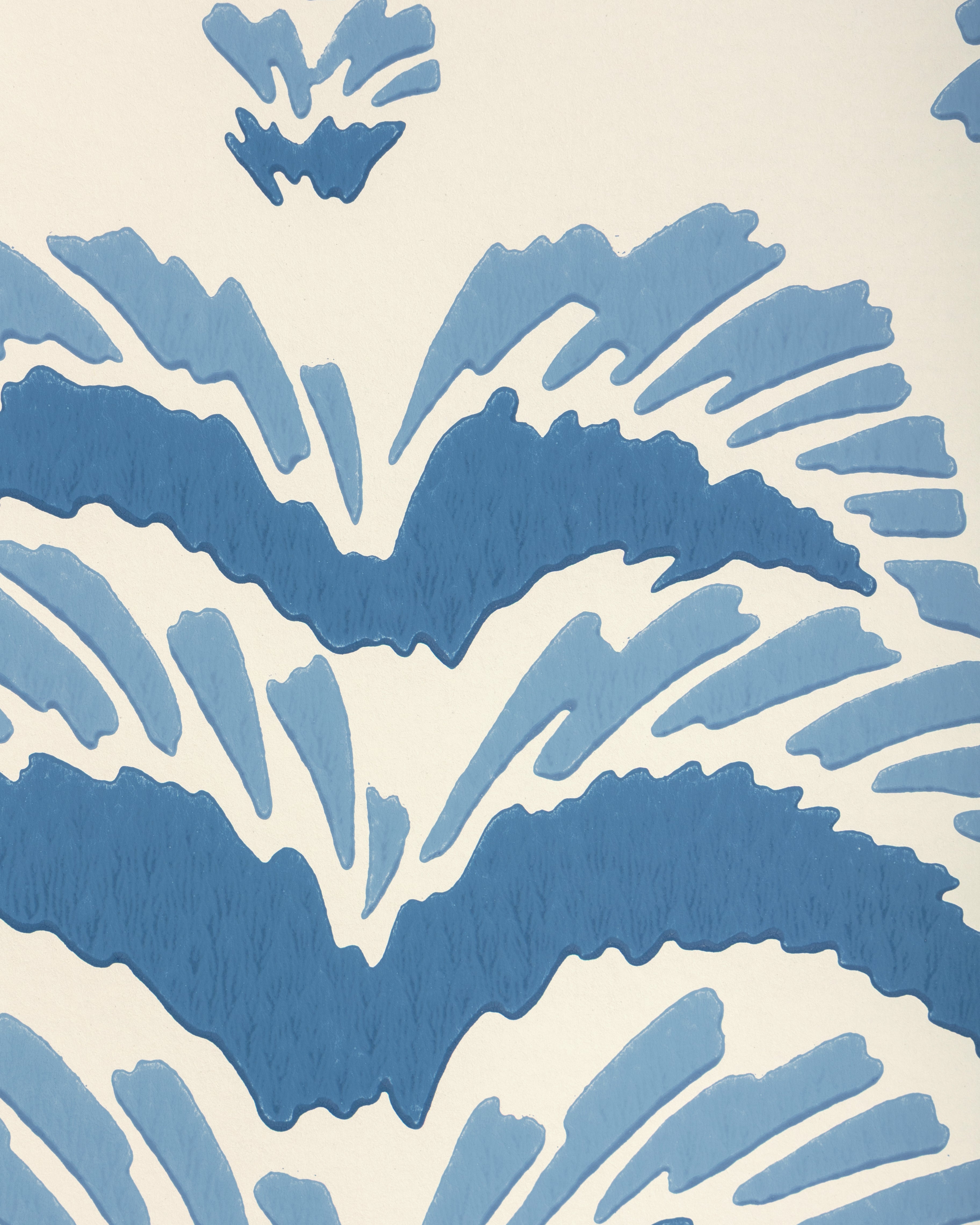 Ponchette Wallpaper in delft color - pattern number P8025107.5.0 - by Kravet in the Jardin De Maclot collection