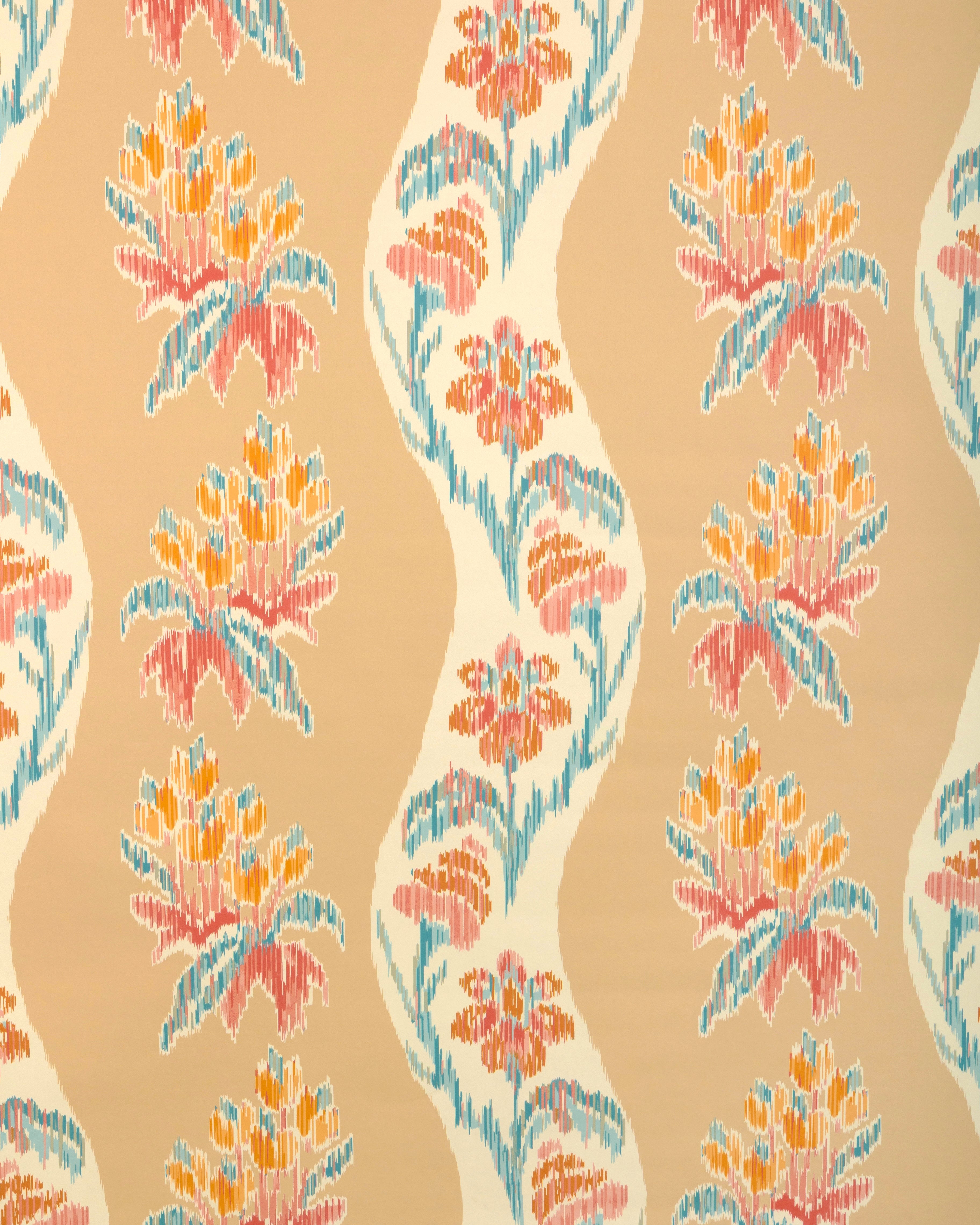 Loring Wallpaper in spice color - pattern number P8025108.1617.0 - by Brunschwig and Fils in the Jardin De Maclot collection