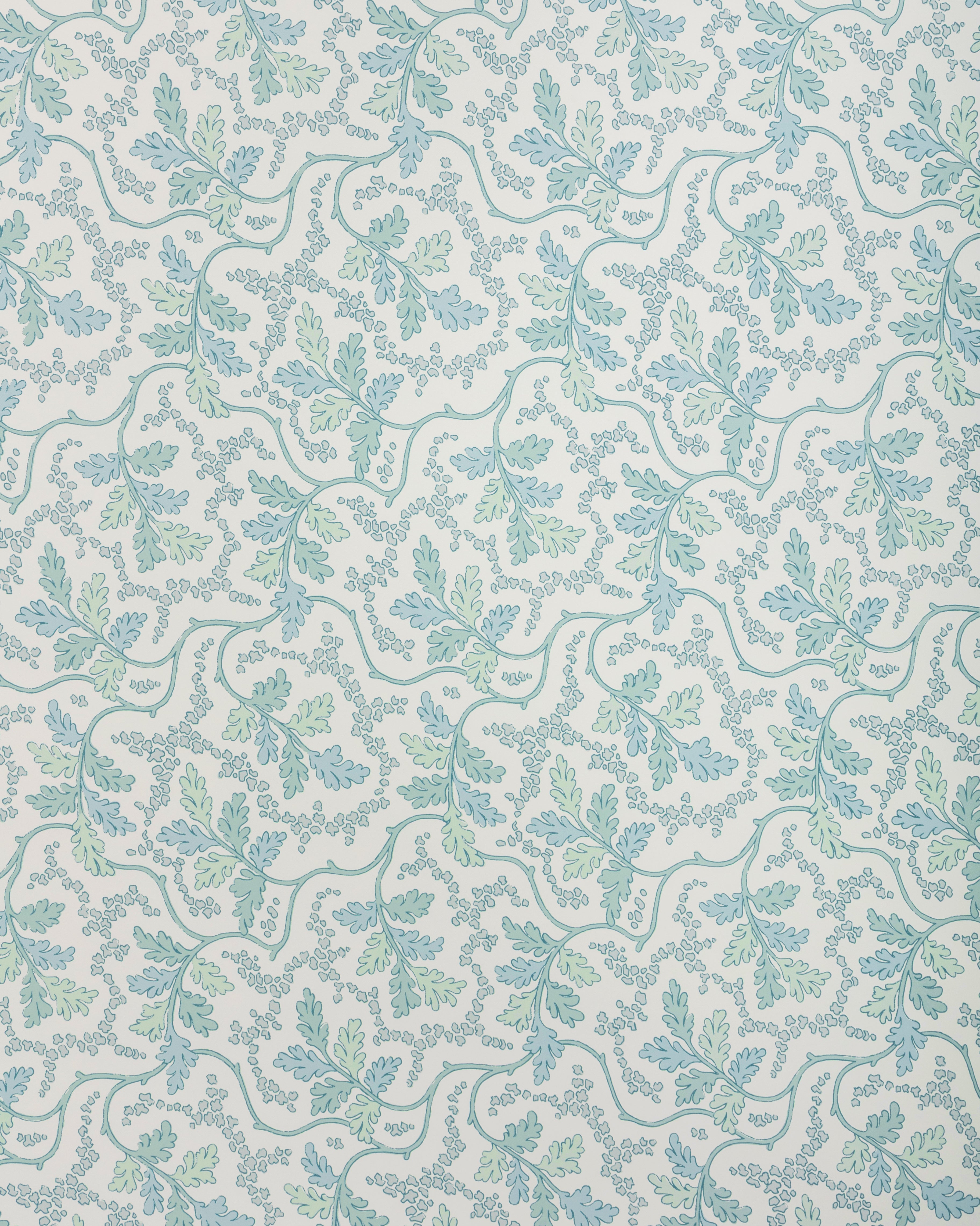 Aureille Wallpaper in aqua color - pattern number P8025109.13.0 - by Brunschwig and Fils in the Jardin De Maclot collection