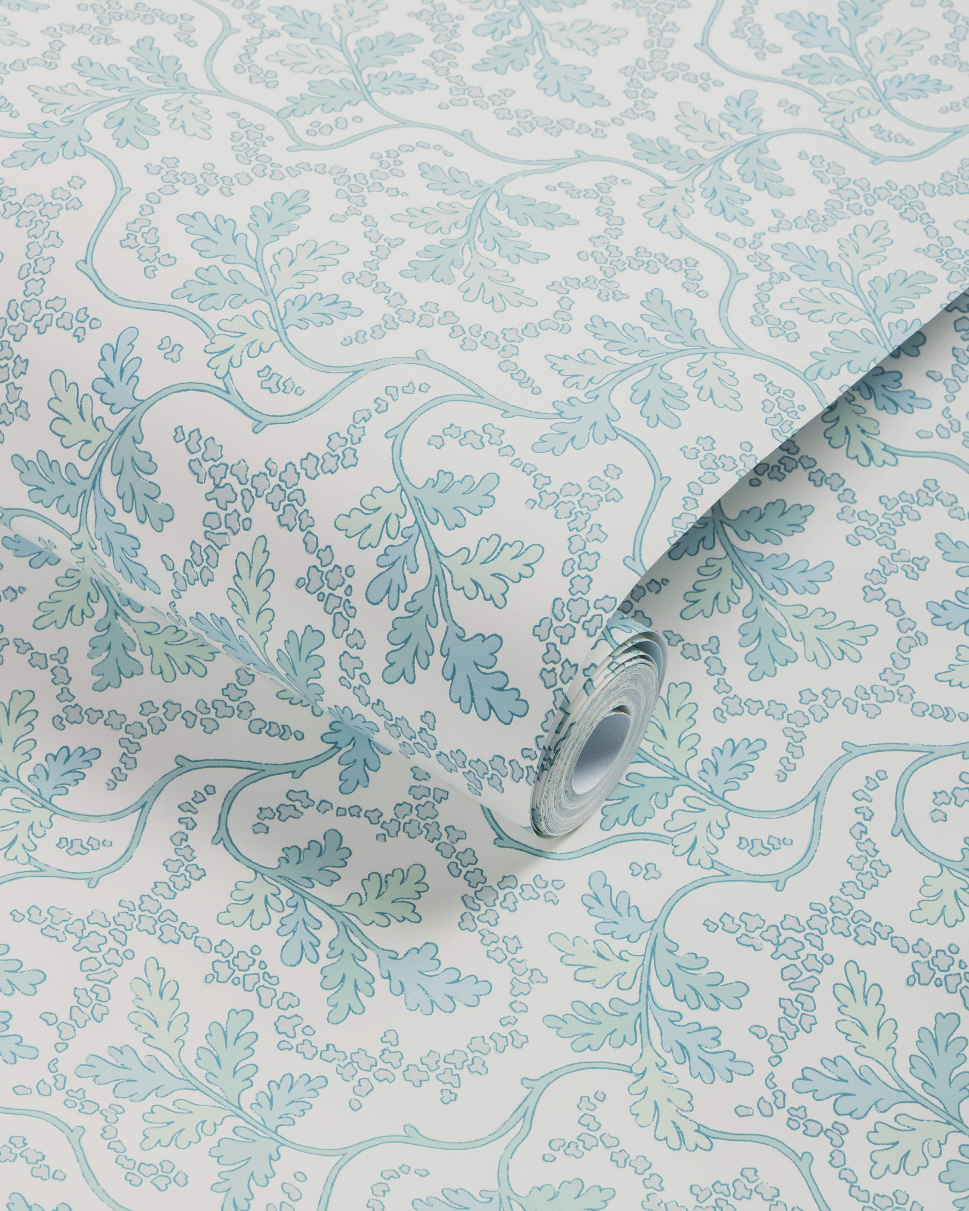 Aureille Wallpaper in aqua color - pattern number P8025109.13.0 - by Kravet in the Jardin De Maclot collection