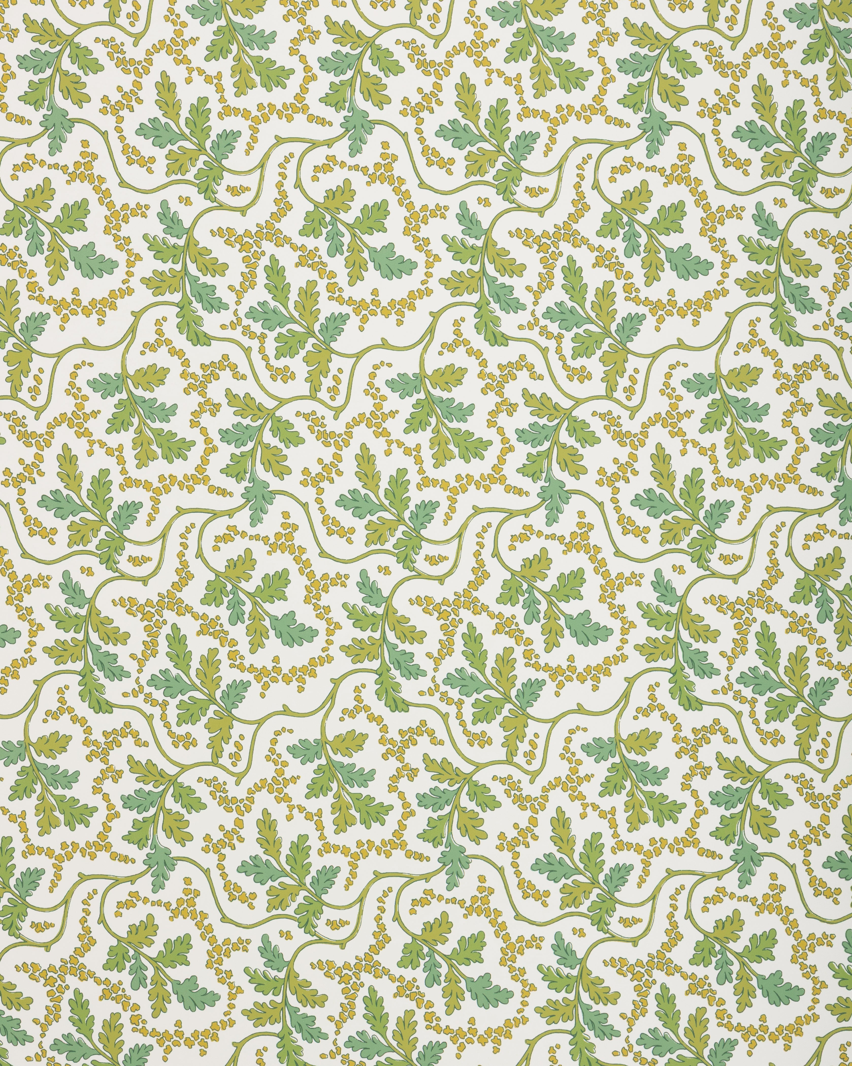 Aureille Wallpaper in leaf color - pattern number P8025109.33.0 - by Brunschwig and Fils in the Jardin De Maclot collection