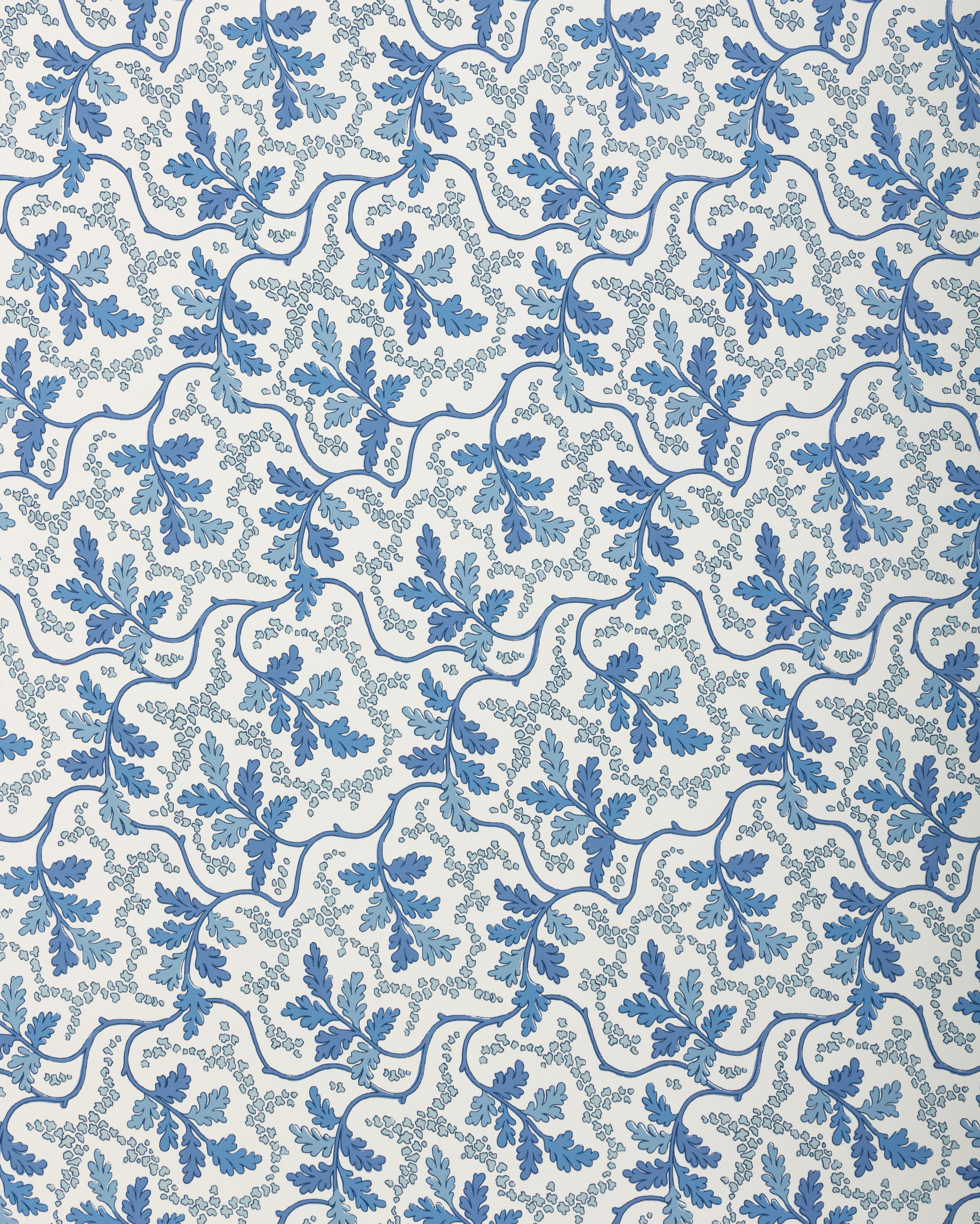 Aureille Wallpaper in blue color - pattern number P8025109.55.0 - by Kravet in the Jardin De Maclot collection
