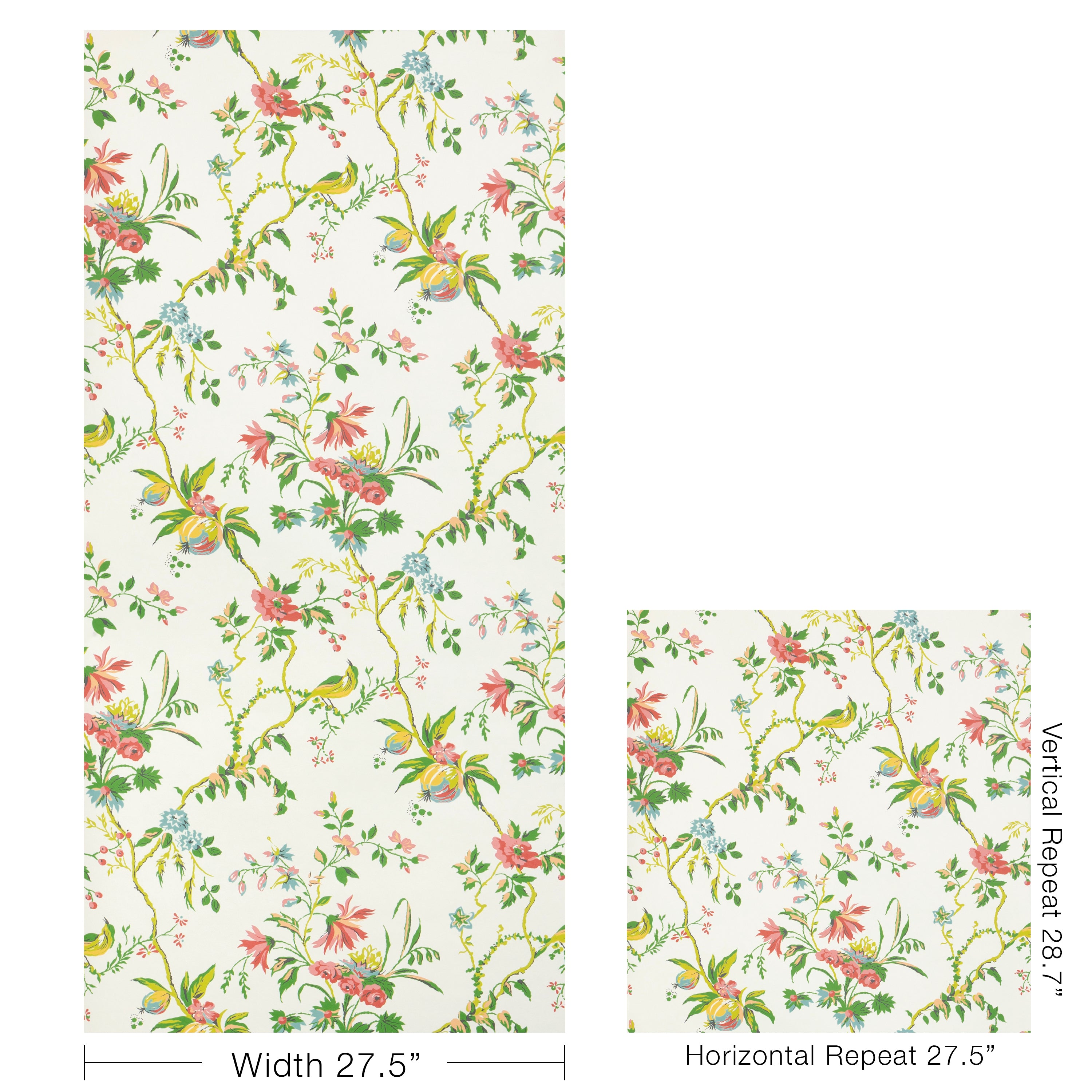 Locklin Wallpaper in spring color - pattern number P8025110.73.0 - by Kravet in the Jardin De Maclot collection
