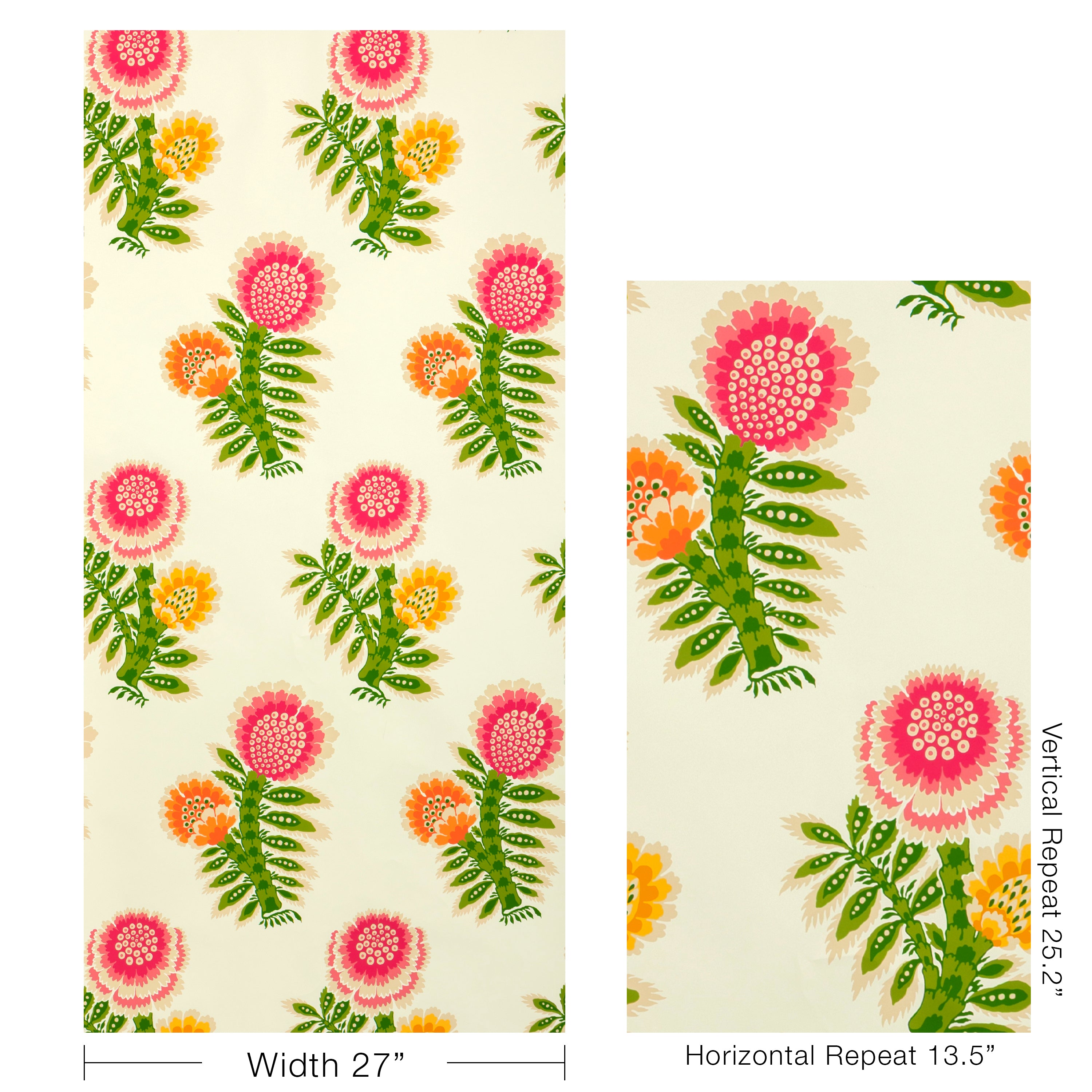 Kumaly Wallpaper in pink color - pattern number P8025111.73.0 - by Kravet in the Jardin De Maclot collection