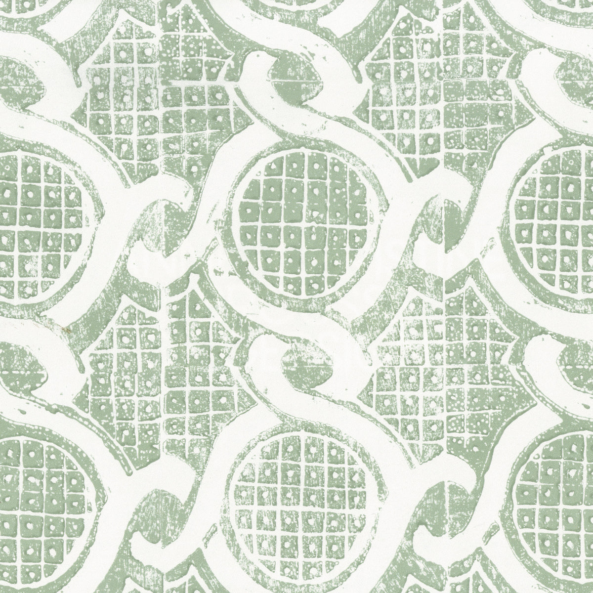Chain Wallpaper in Green color - pattern number PBFC-3533.31.0 - by Lee Jofa in the Blithfield Leighton collection