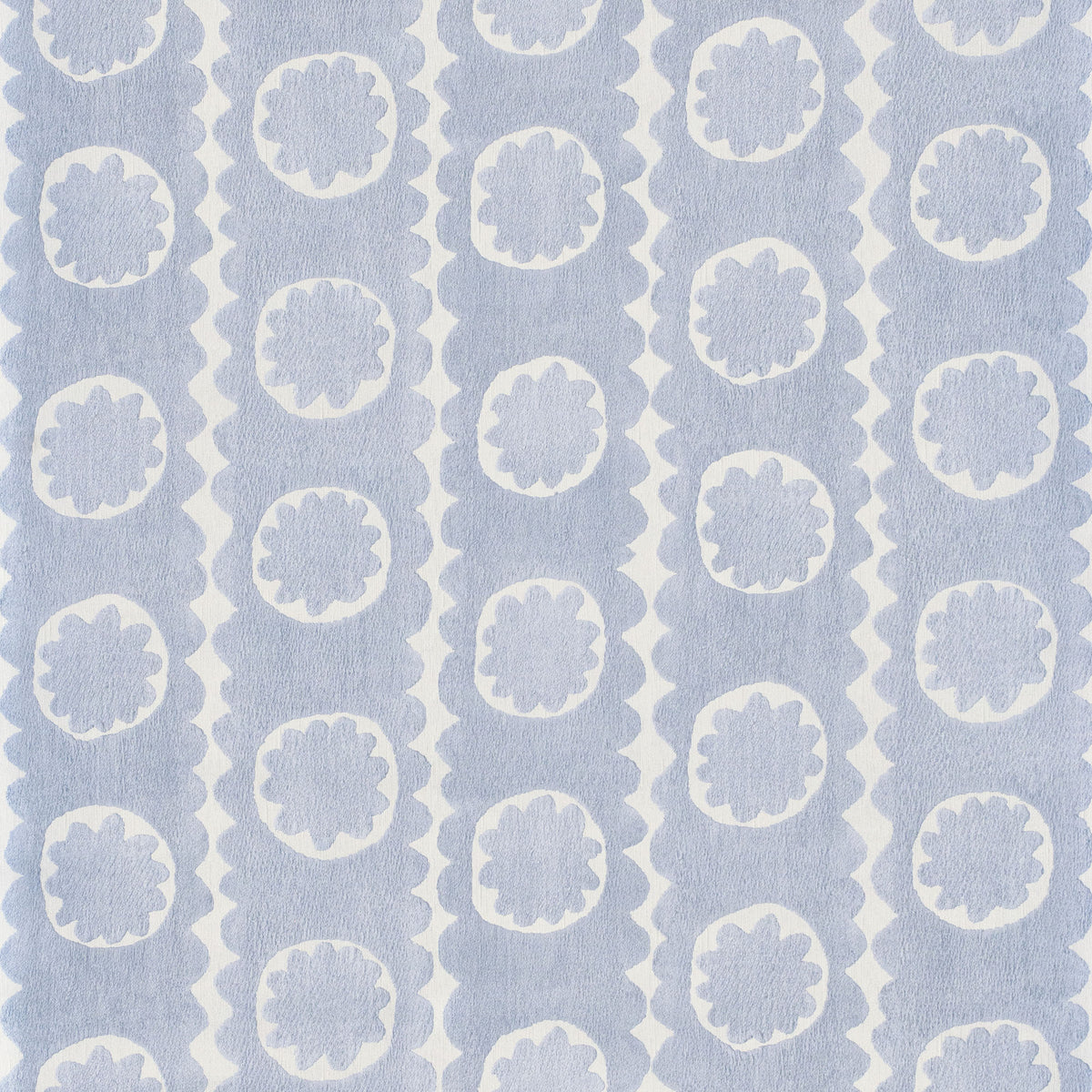 Oscar Wallpaper in Blue color - pattern number PBFC-3535.15.0 - by Lee Jofa in the Blithfield Leighton collection