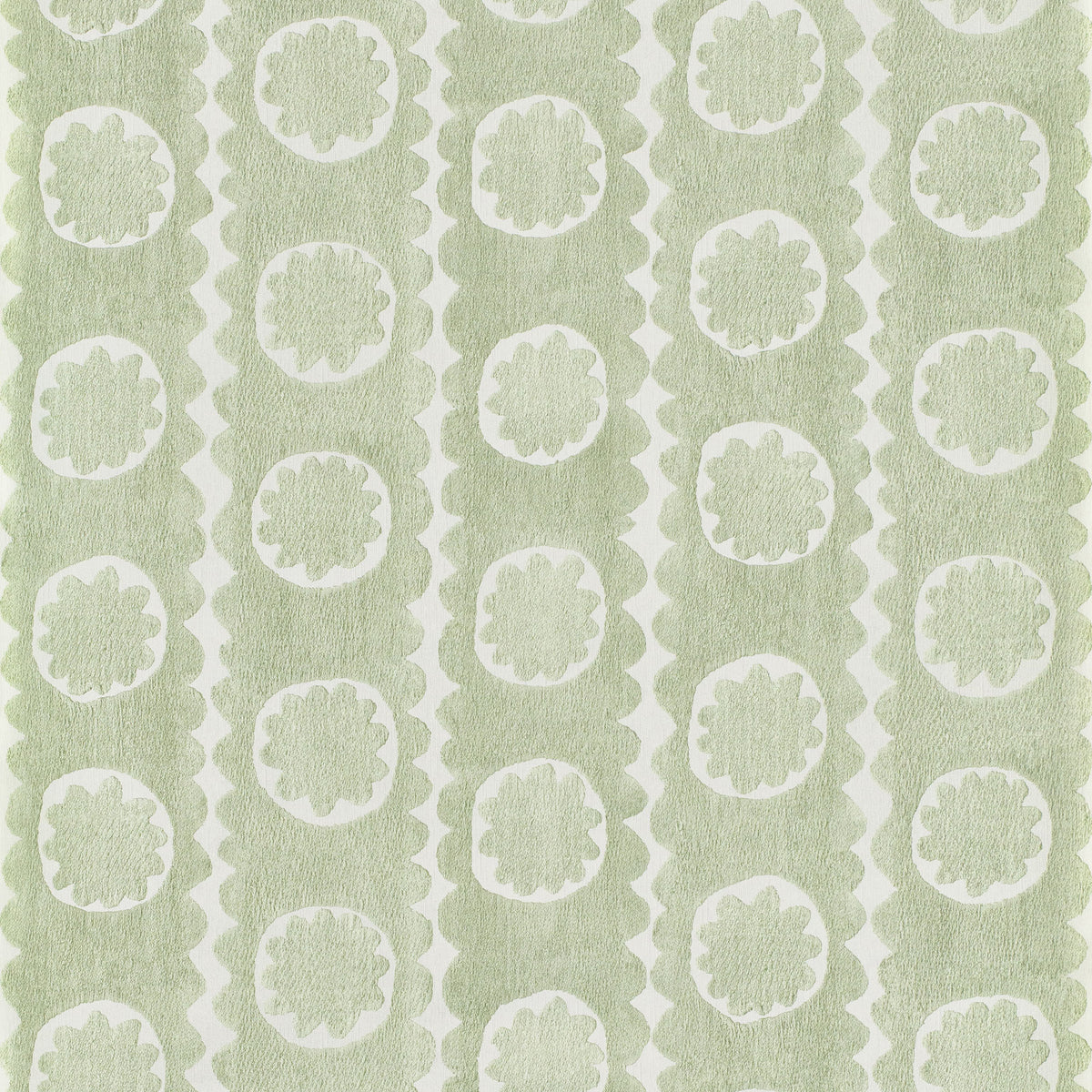 Oscar Wallpaper in Green color - pattern number PBFC-3535.31.0 - by Lee Jofa in the Blithfield Leighton collection