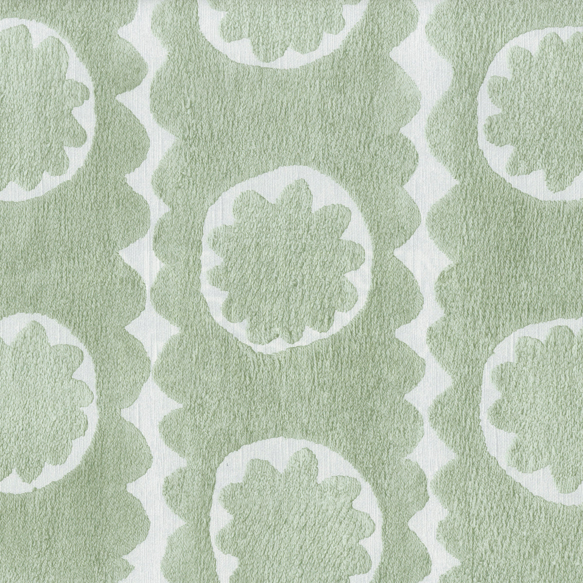 Oscar Wallpaper in Green color - pattern number PBFC-3535.31.0 - by Lee Jofa in the Blithfield Leighton collection