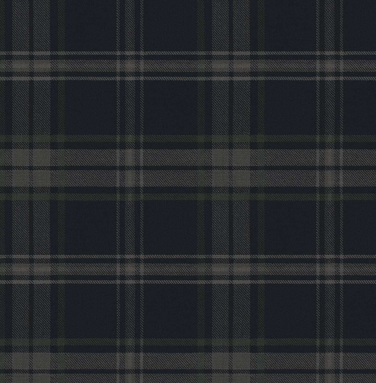 Dellabrooke Plaid wallpaper in dark blue and evergreen color - pattern number PR13402 - by Seabrook in the Seabrook Prepasted Wallpaper Assortment collection