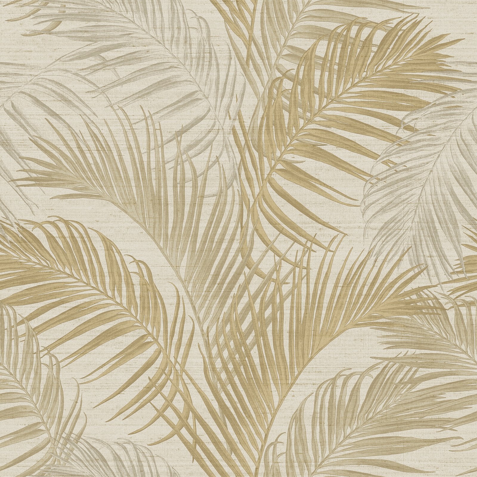 Tree Leaf wallpaper in beige color - pattern number PS33312 - by Galerie in the Synergy collection