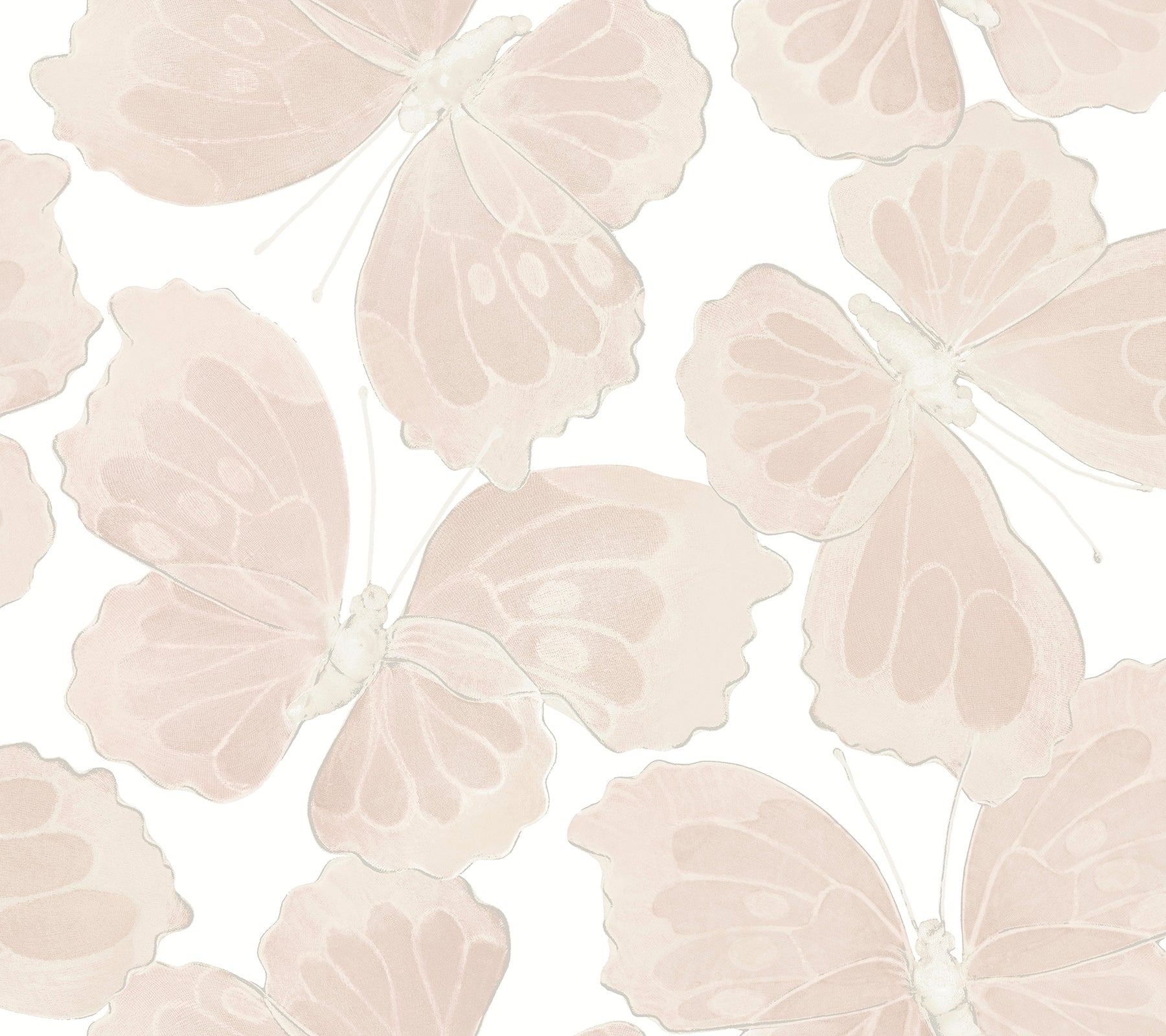 Monarch Peel and Stick wallpaper in pink metallic color - pattern number PSW1567RL - by York in the Aviva Stanoff Peel and Stick Wallpaper collection