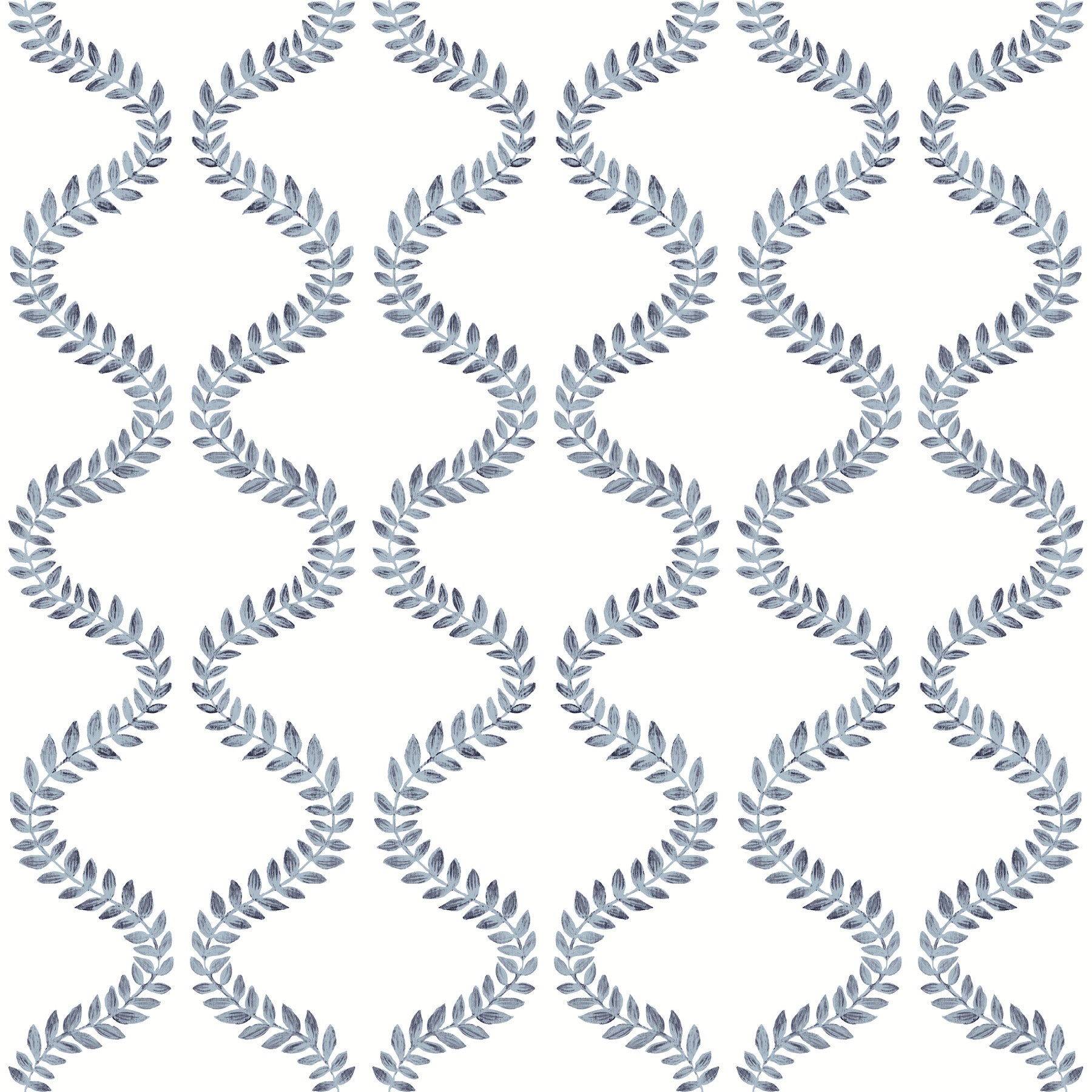 Florentine Vine Trellis Peel and Stick wallpaper in blue color - pattern number PSW1573RL - by York in the Mirth Studio Peel and Stick Wallpaper collection