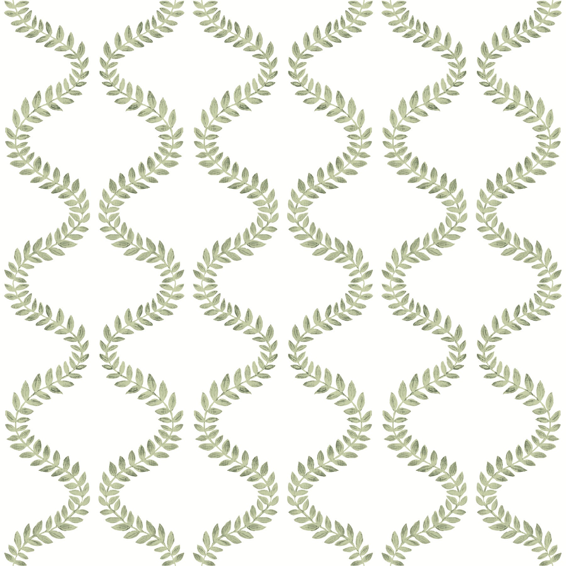 Florentine Vine Trellis Peel and Stick wallpaper in green color - pattern number PSW1574RL - by York in the Mirth Studio Peel and Stick Wallpaper collection