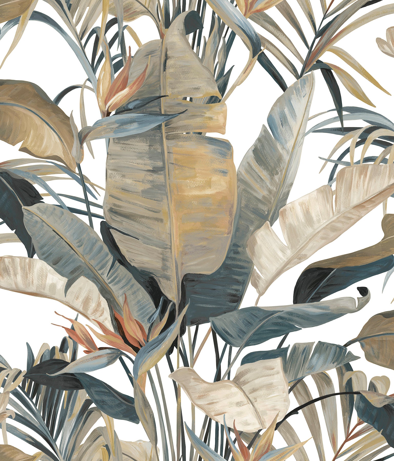 Tropical Cabana Peel and Stick wallpaper in plush neutral color - pattern number PSW1612RL - by Candice Olson in the Simply Candice 2 Peel and Stick Wallpaper collection