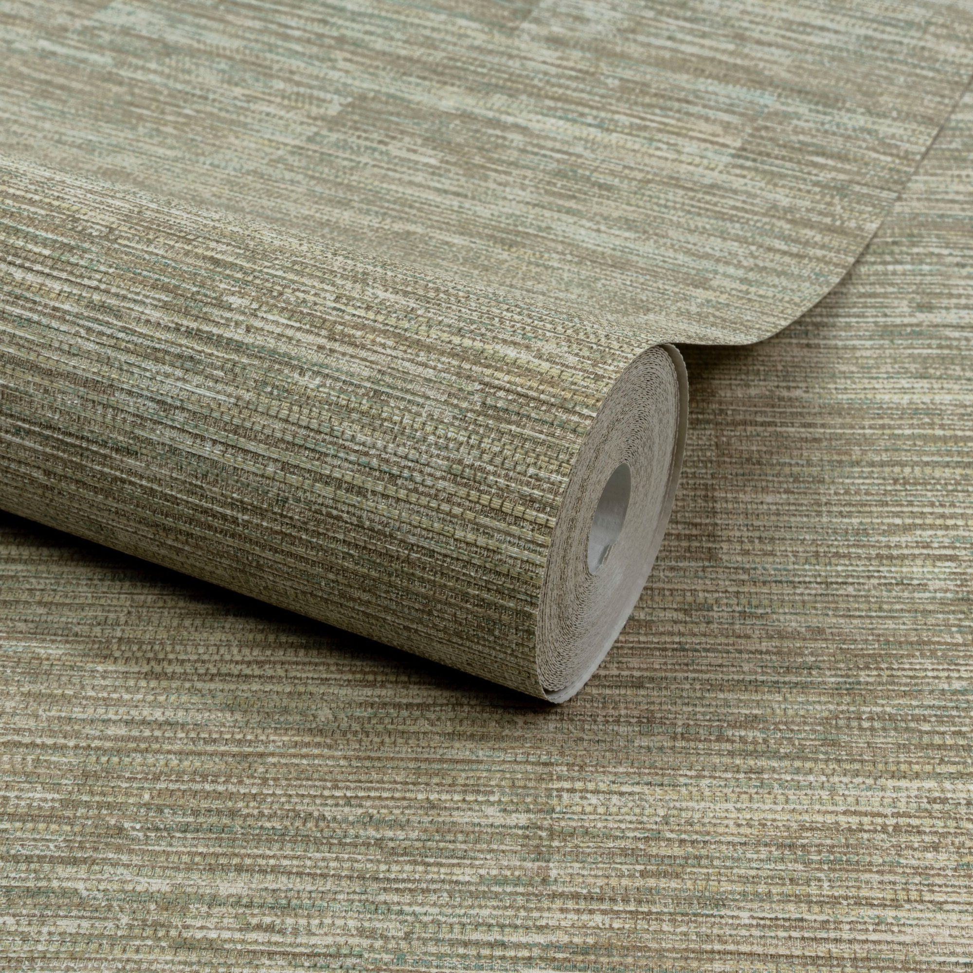 Textile Plain Wallpaper in beige color - pattern number PW1010 - by Grandeco in the Precious Weaves collection