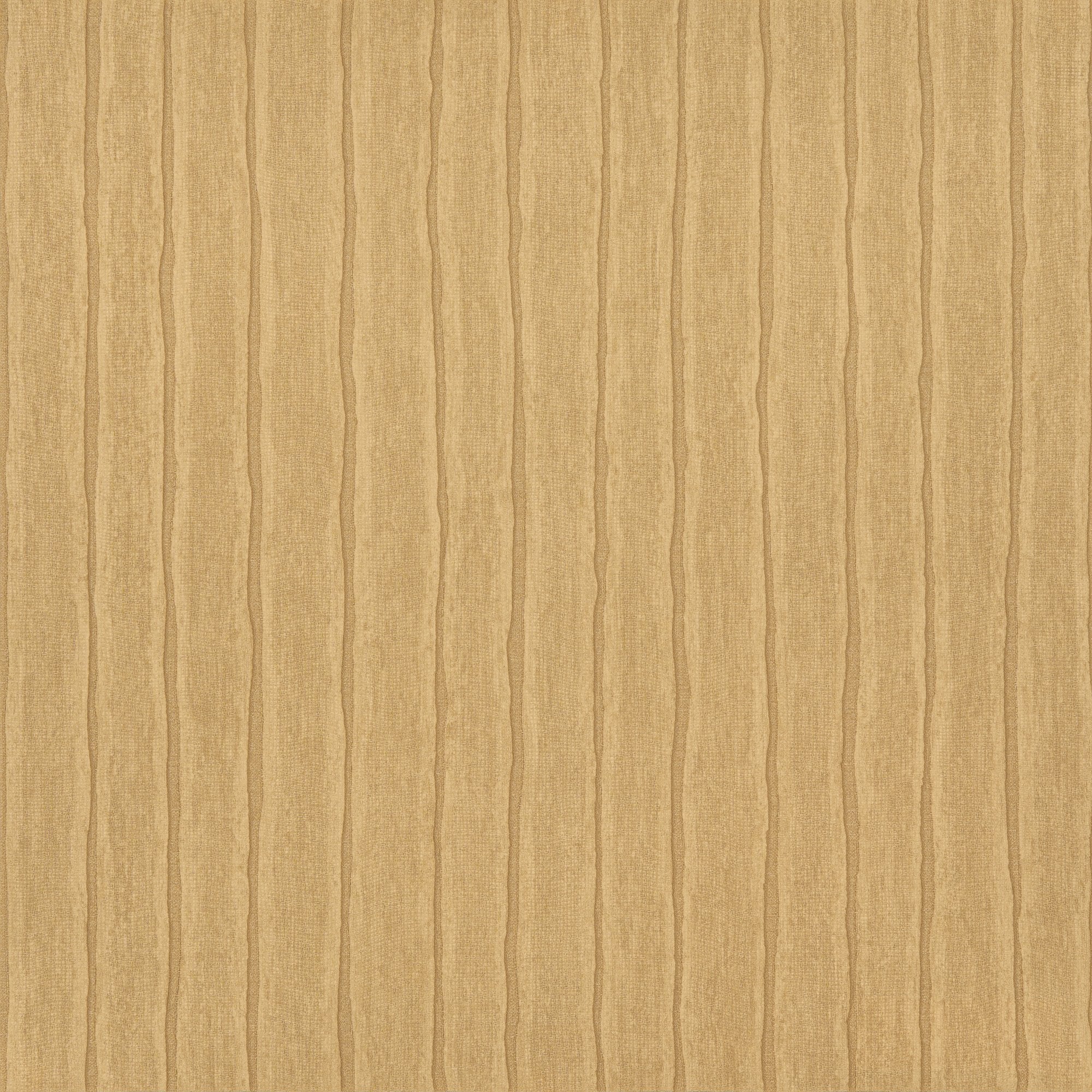 Irregular Stripes Wallpaper in gold color - pattern number PW4005 - by Grandeco in the Precious Weaves collection