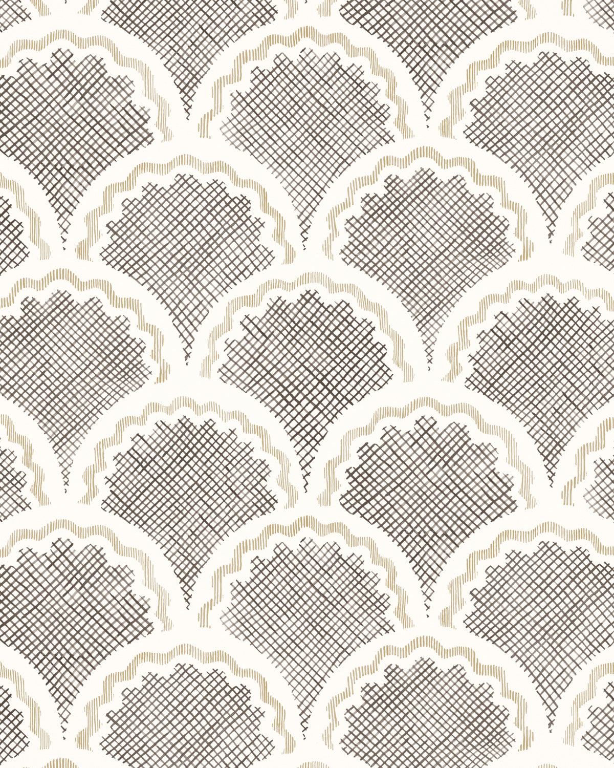 Moussine Wallpaper in Charcoal color - pattern number PWC100015.8106.0 - by The Pure Edit in the Sustainable Wallcovering collection