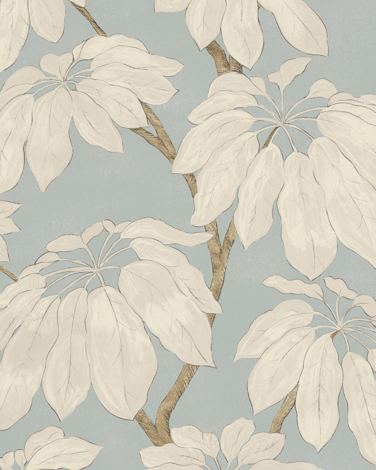 Pondicherry Wallpaper in Sky color - pattern number PWC100019.5.0 - by The Pure Edit in the Sustainable Wallcovering collection
