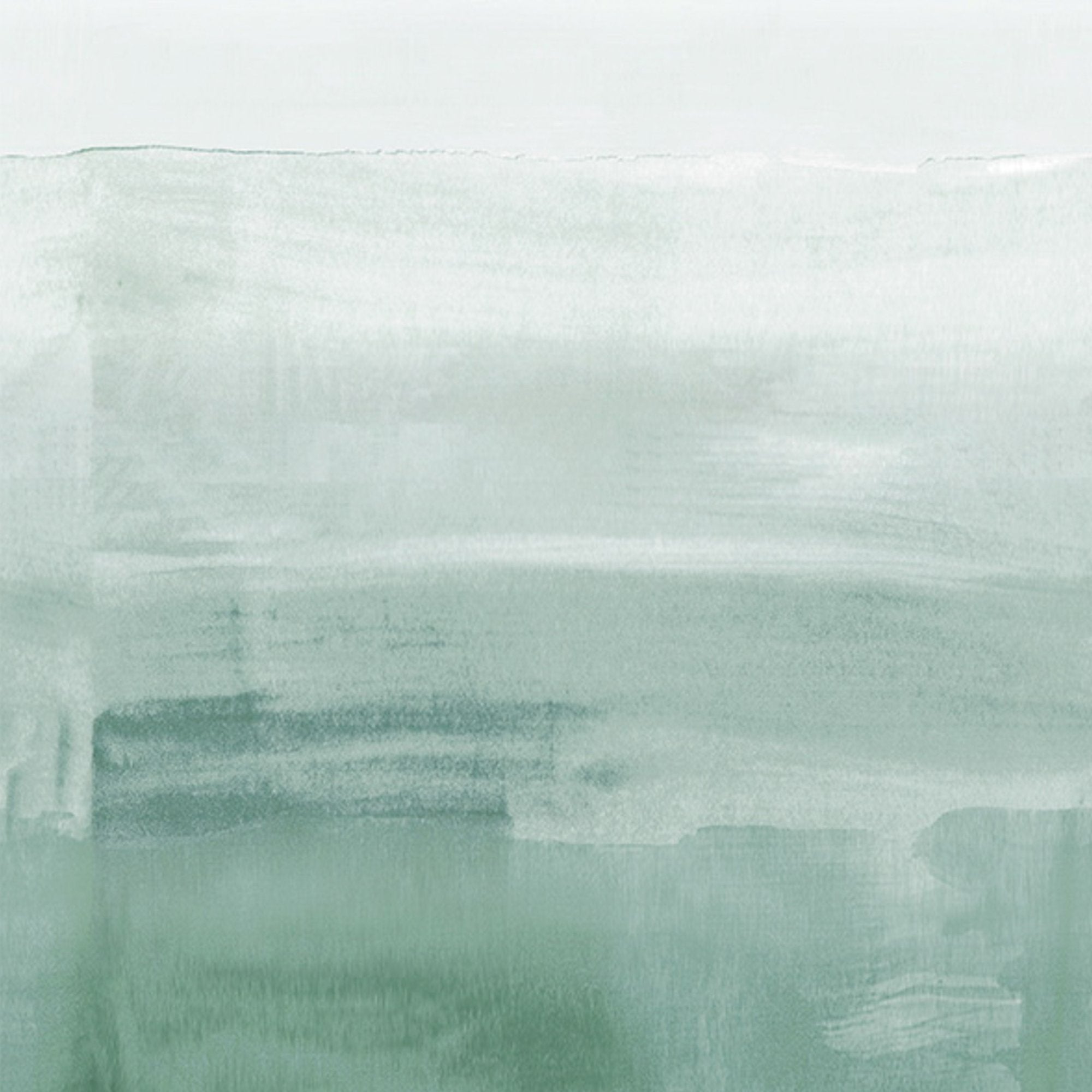 Layered 4 Panel Mural in green color - pattern number RB252 - by Grandeco in the Day Dreamers collection